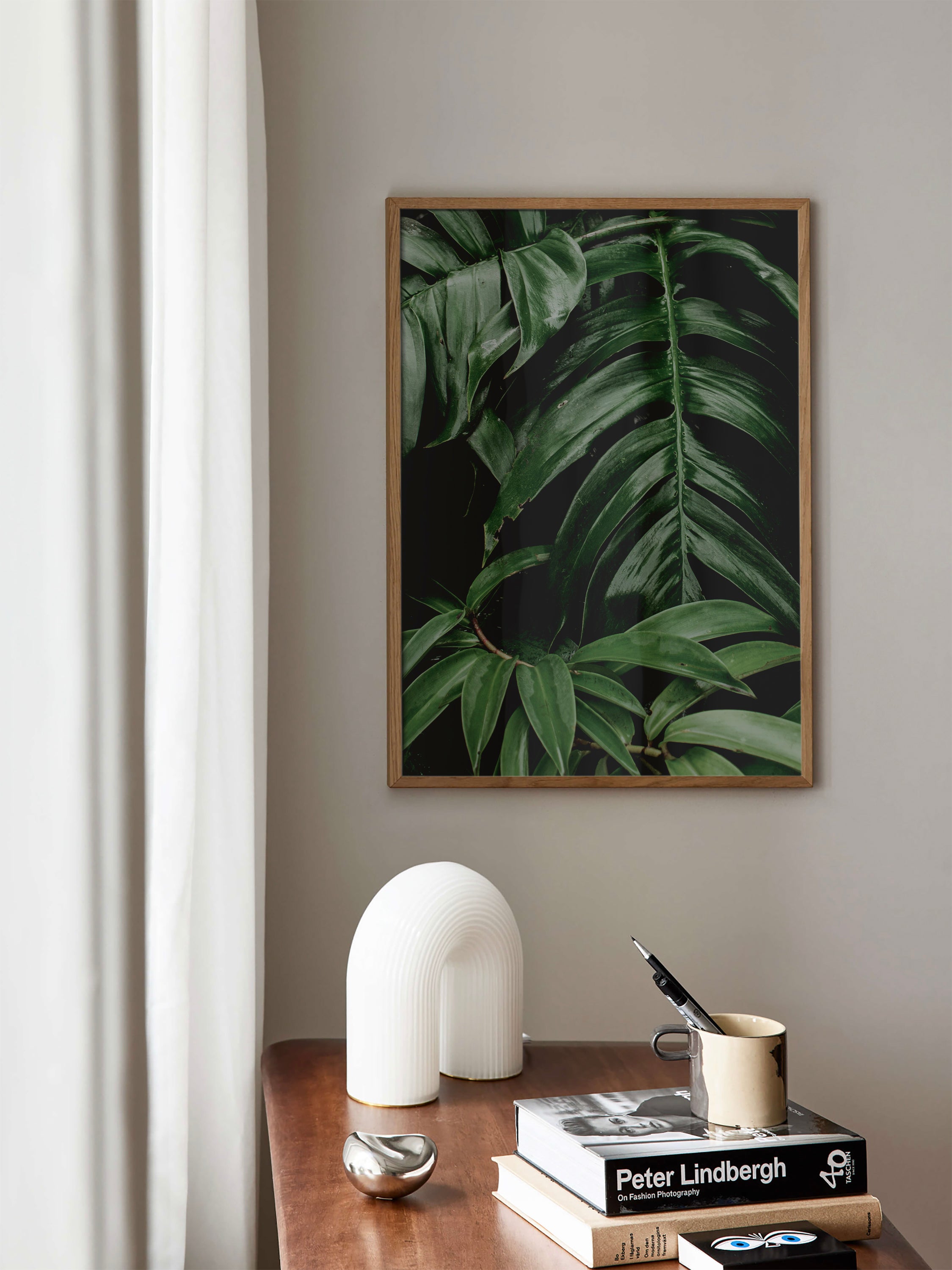 Tropical Leaves Photograph poster