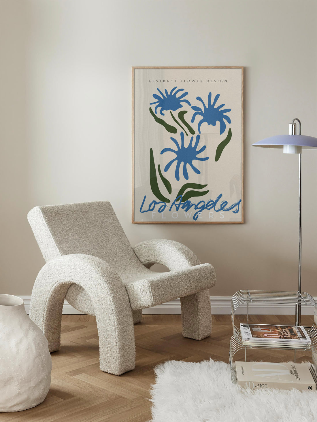 Los Angelas Flowers Poster