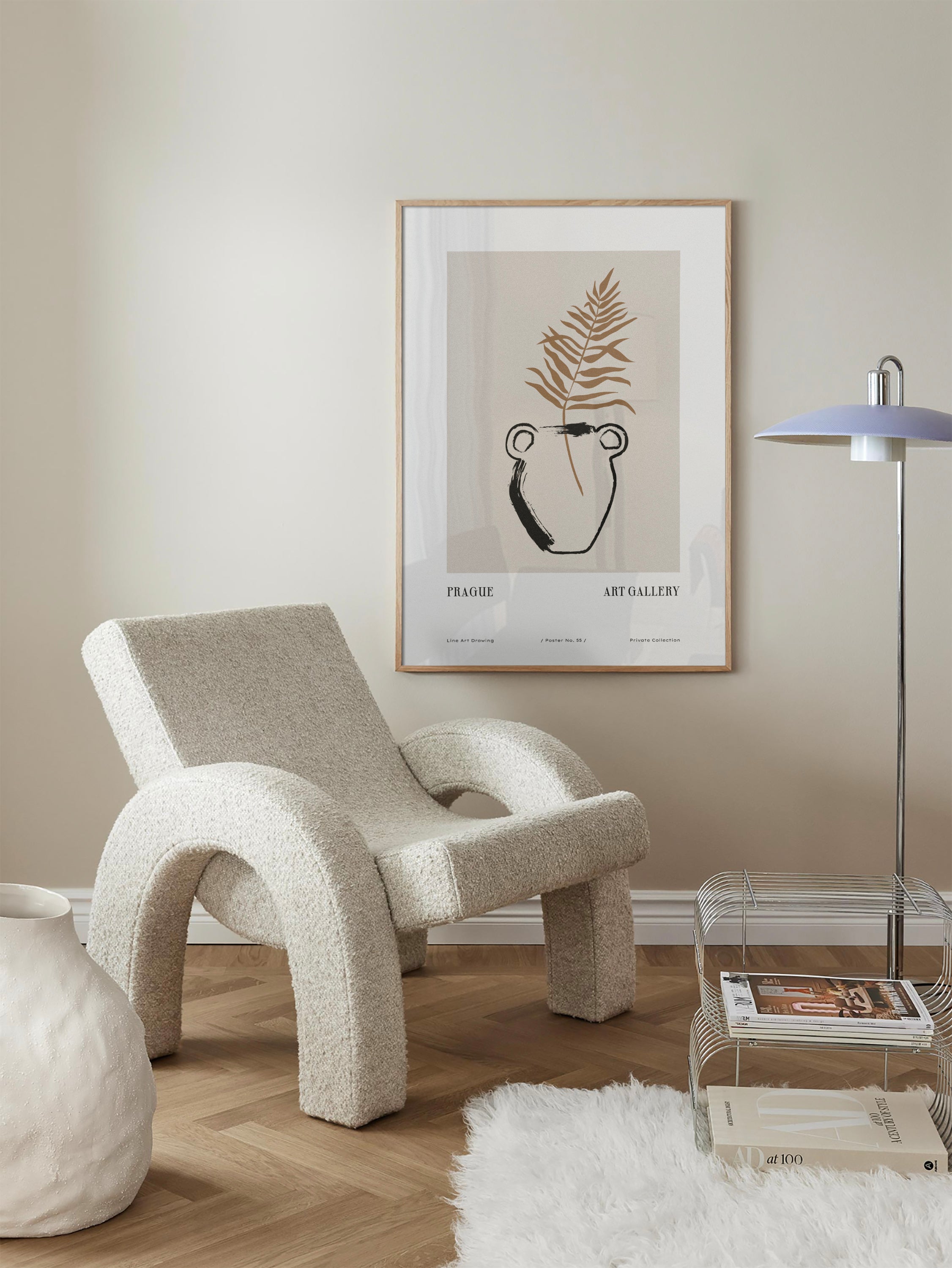 Prague Palm Wall Art