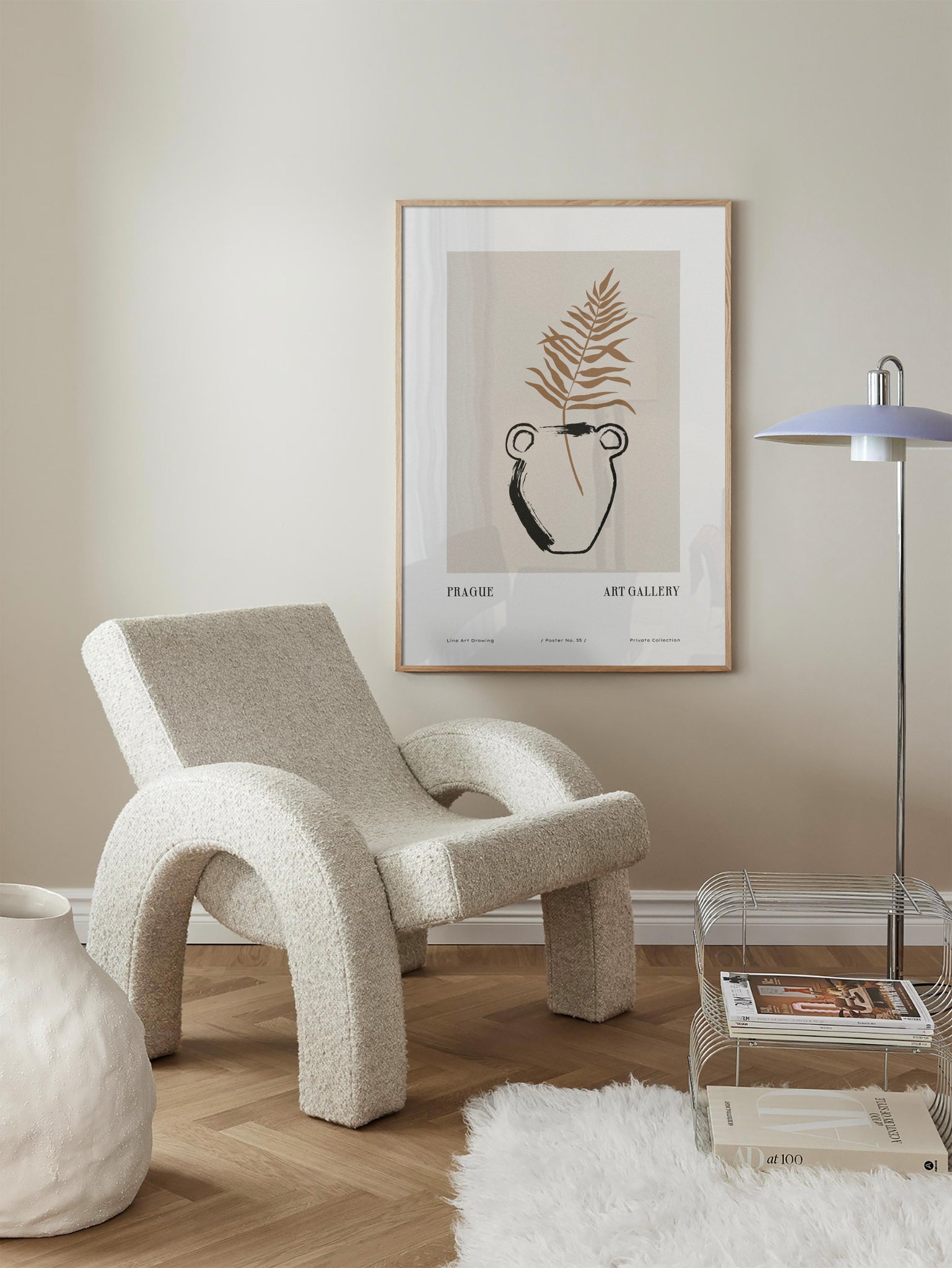 Prague Palm Wall Art