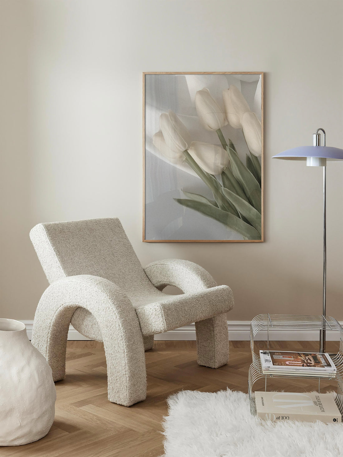 Beige Tulips