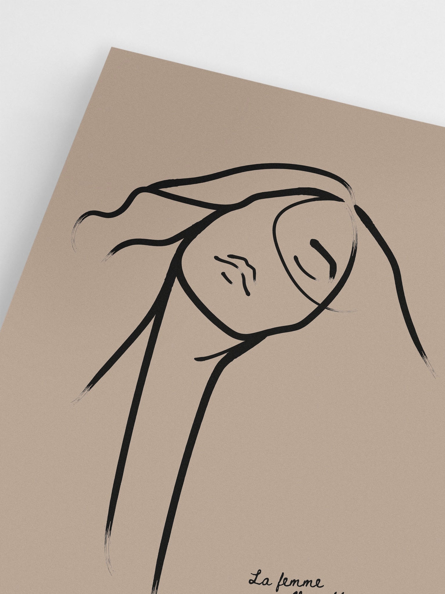 Abstract Woman Poster