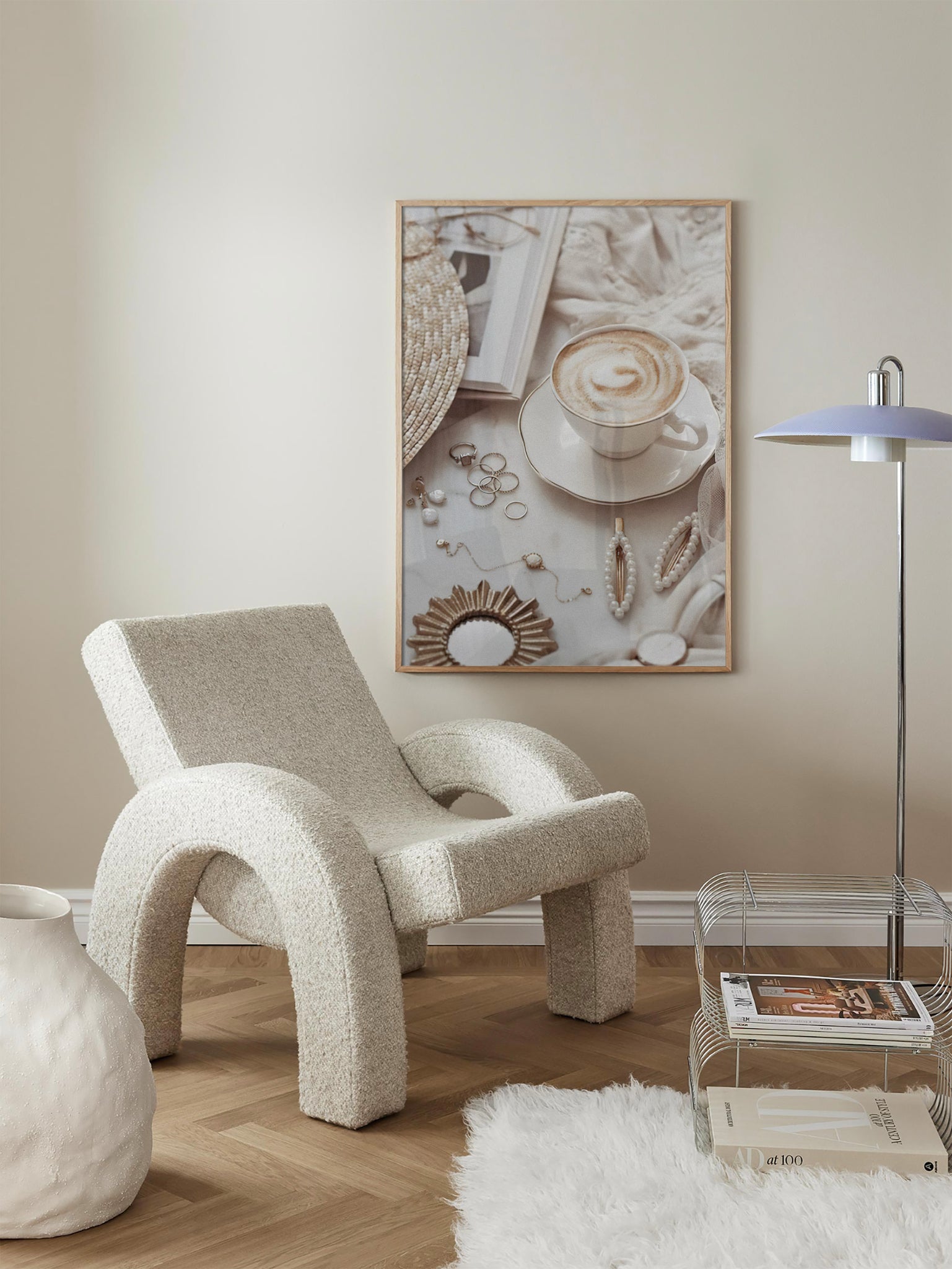 Cappuccino & Jewelry poster