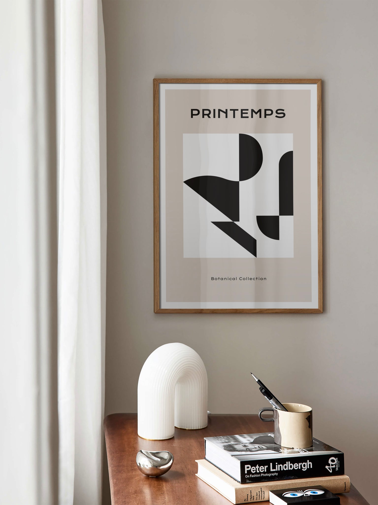 Printemps Abstract Shapes Poster
