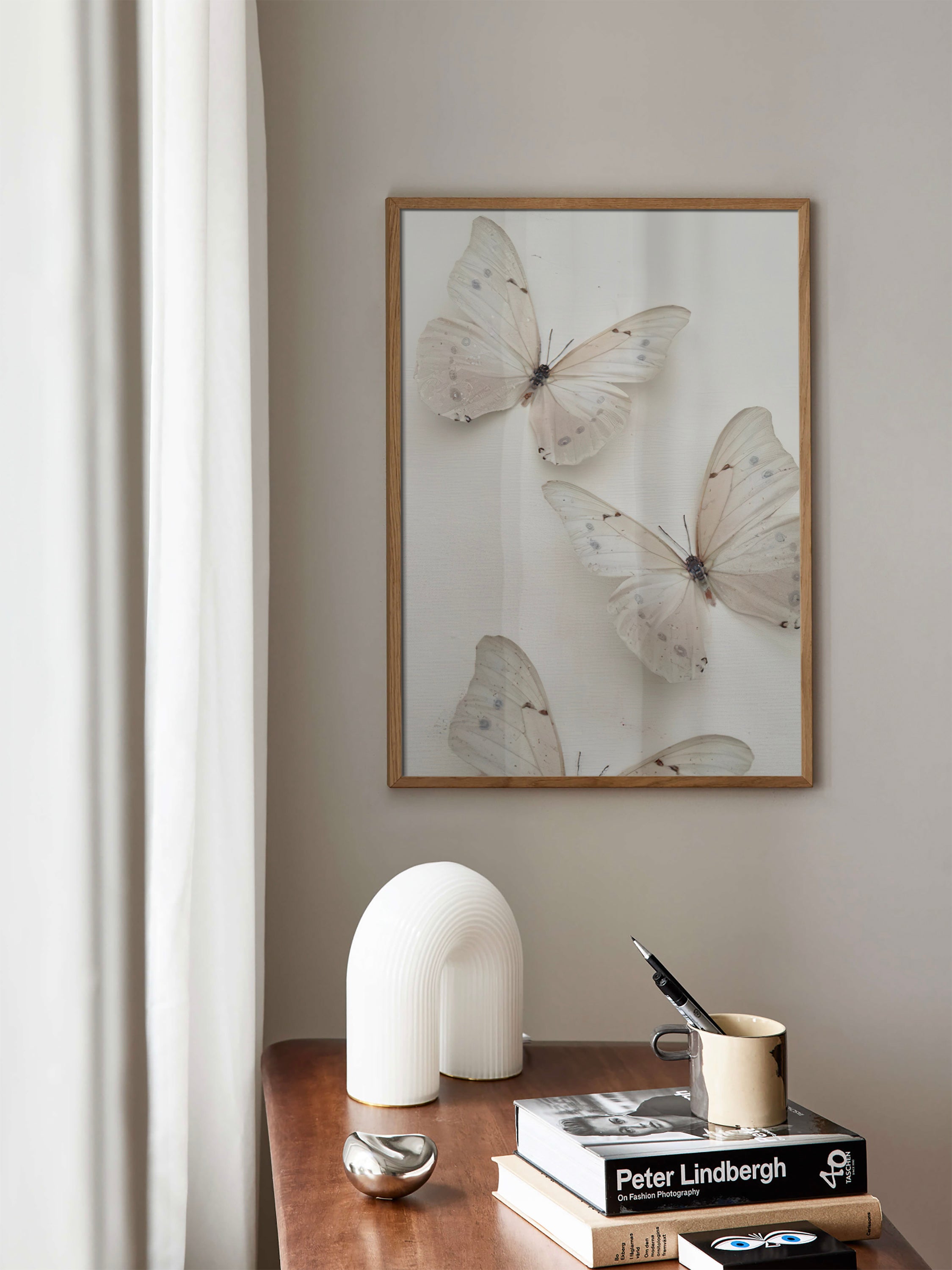 White Butterflies poster