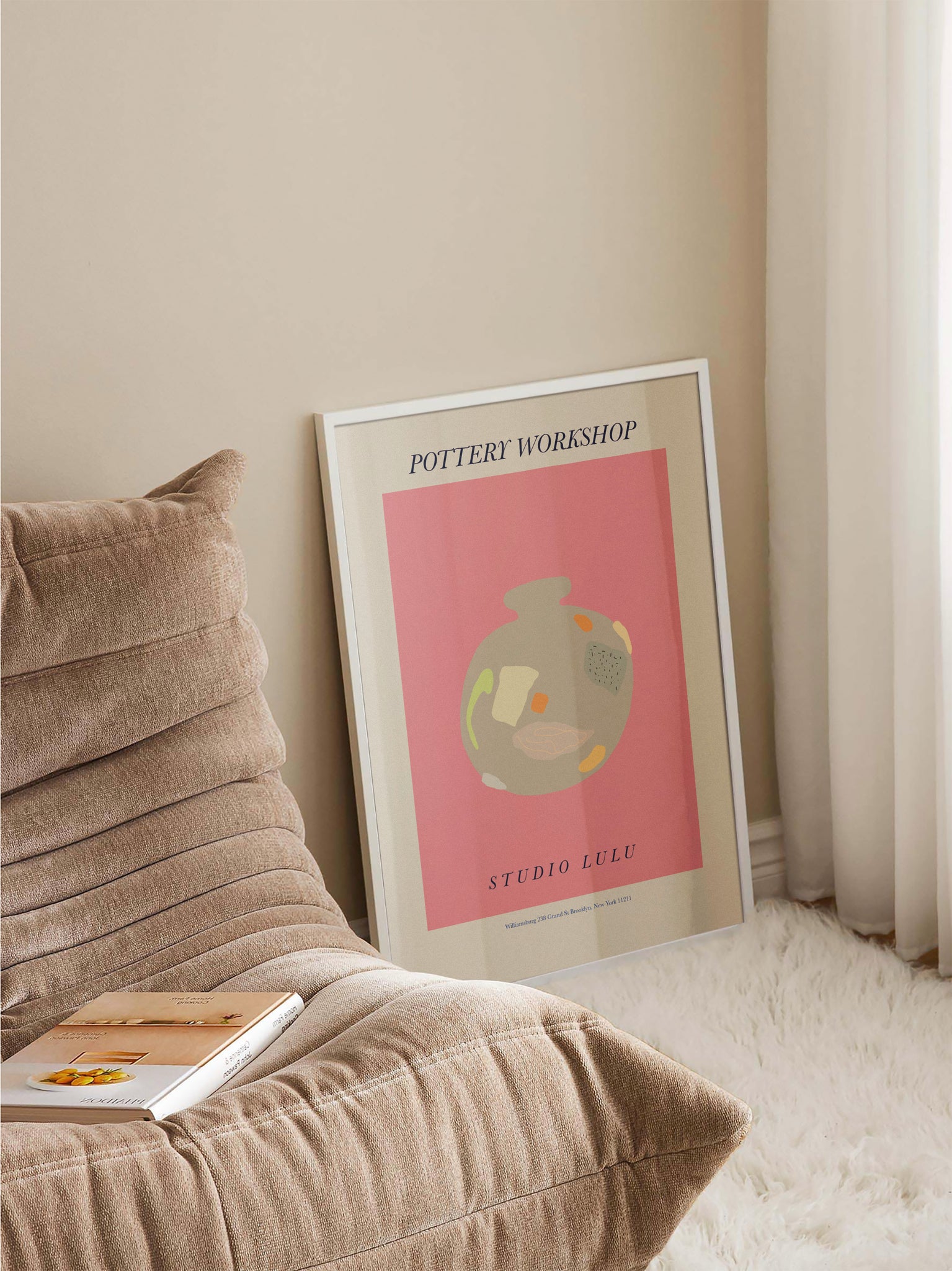 Pottery Vase Wall Art Poster