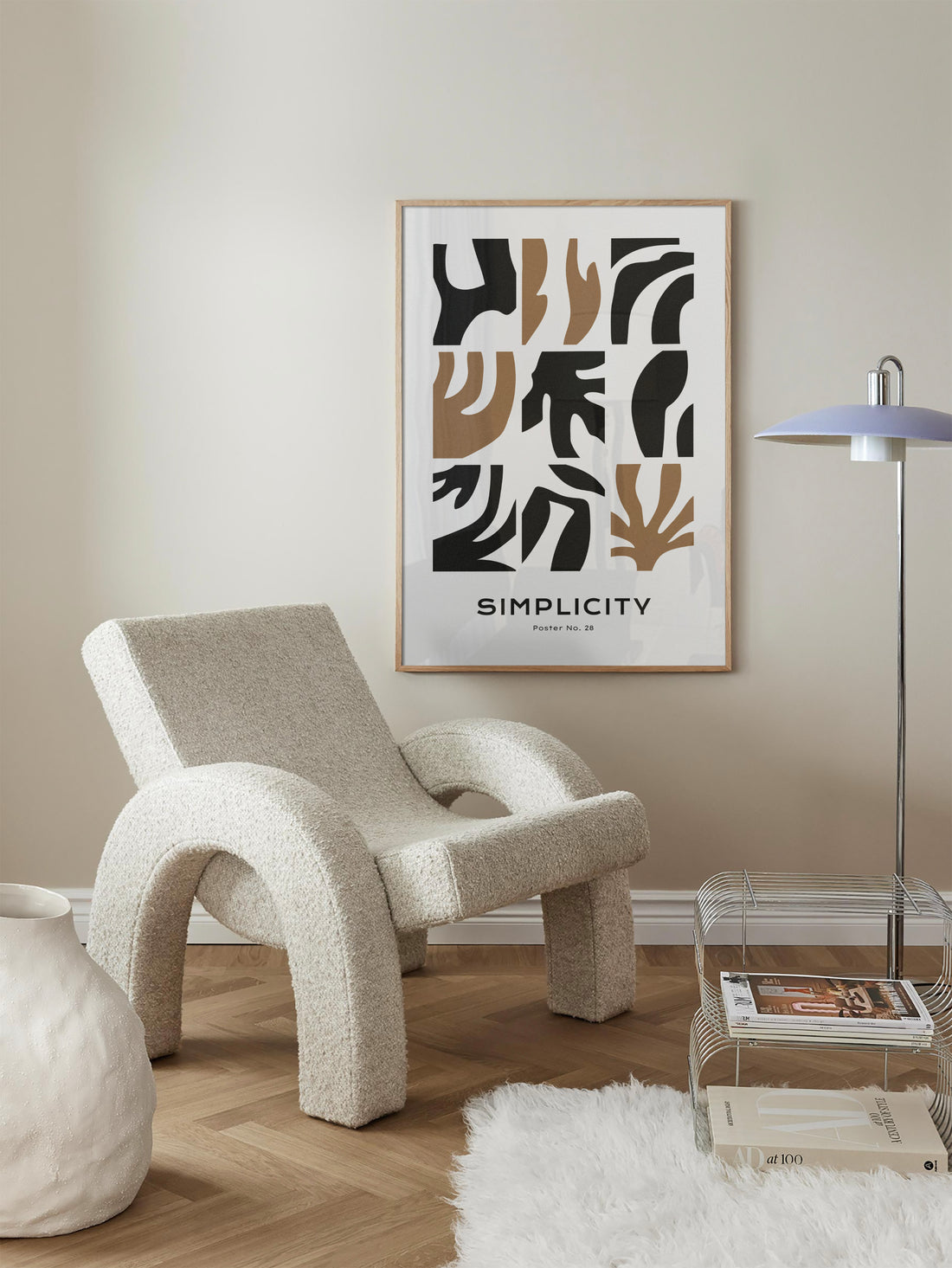 Abstract Shapes in Grid