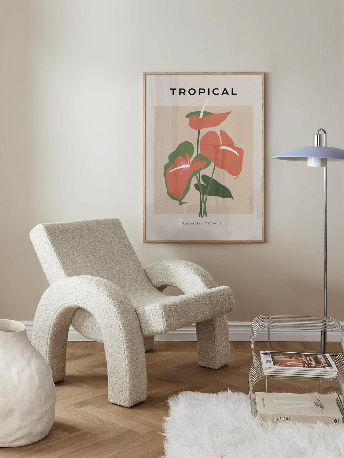 Anthurium Laceleaf Wall Art