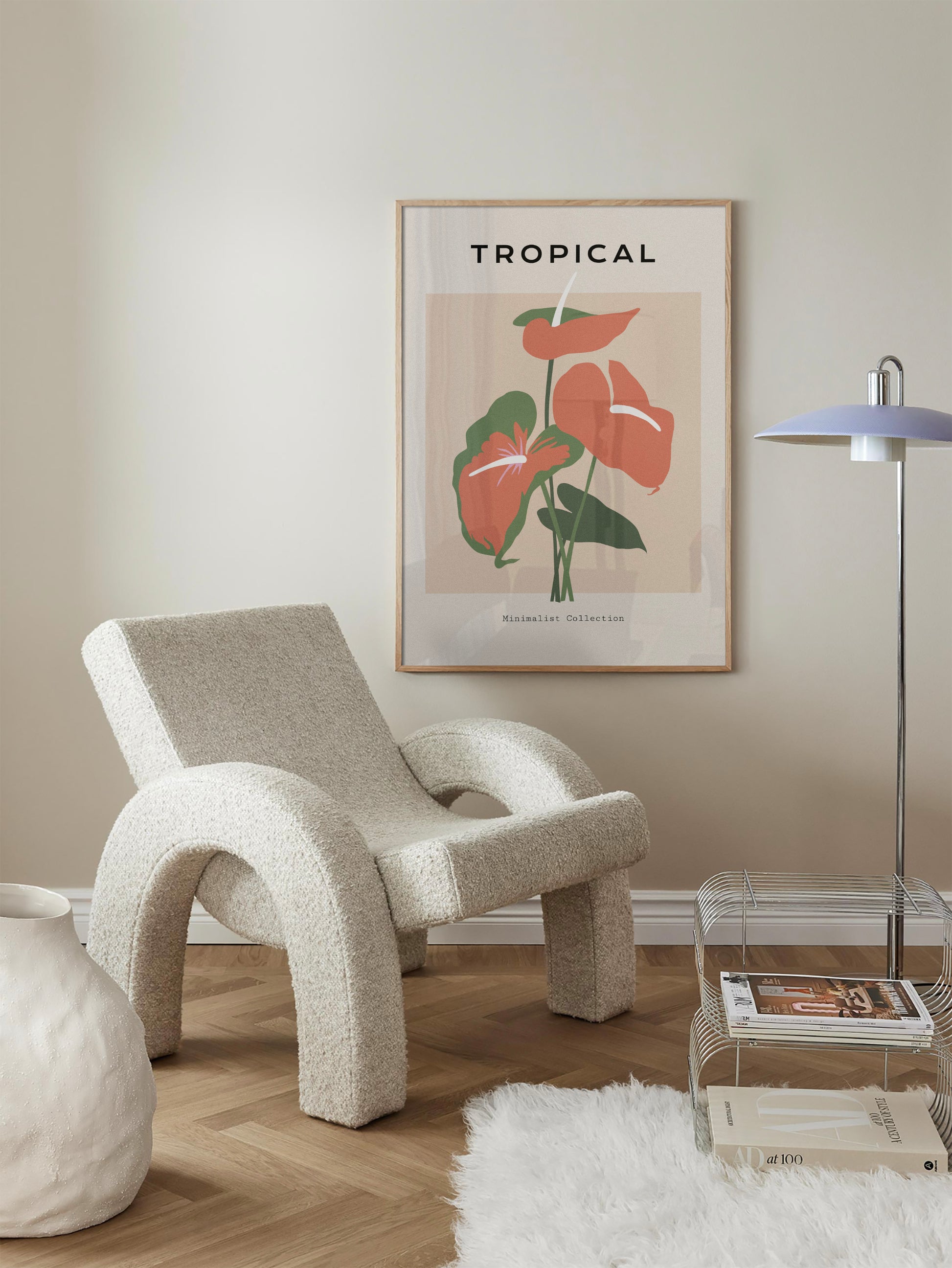 Anthurium Laceleaf Wall Art