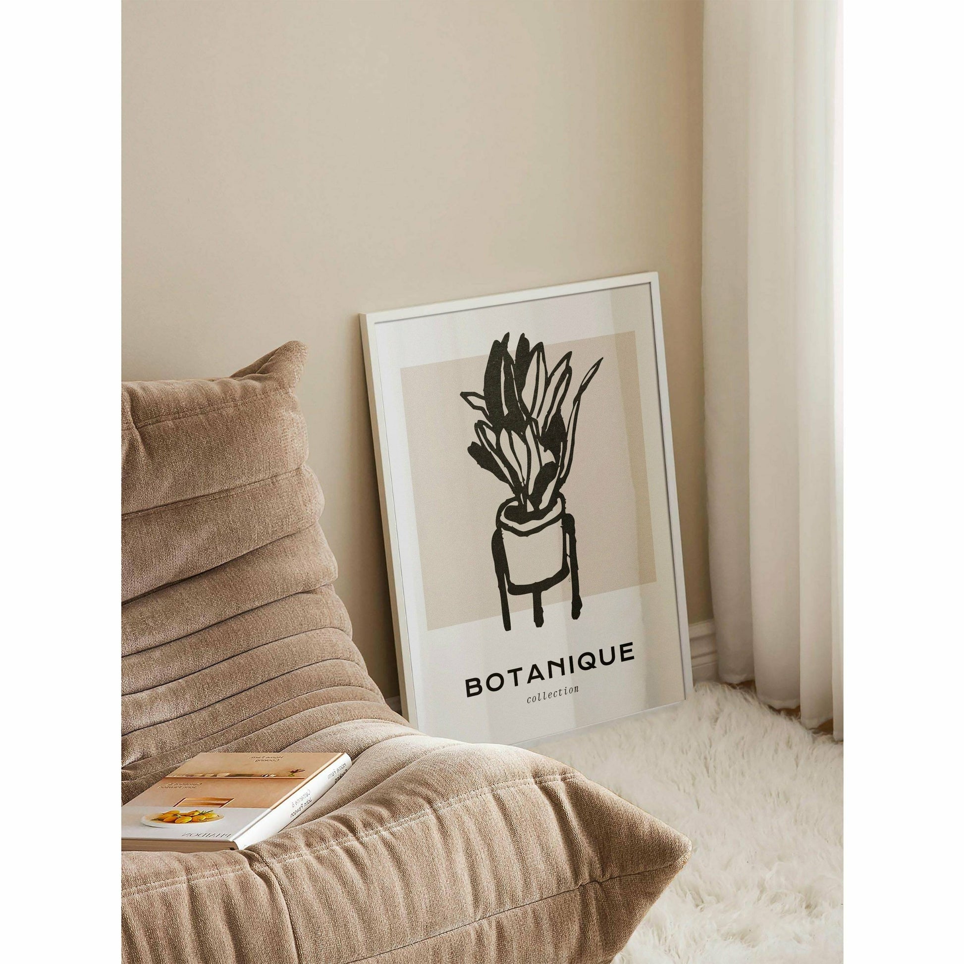 Houseplant on Stand Poster