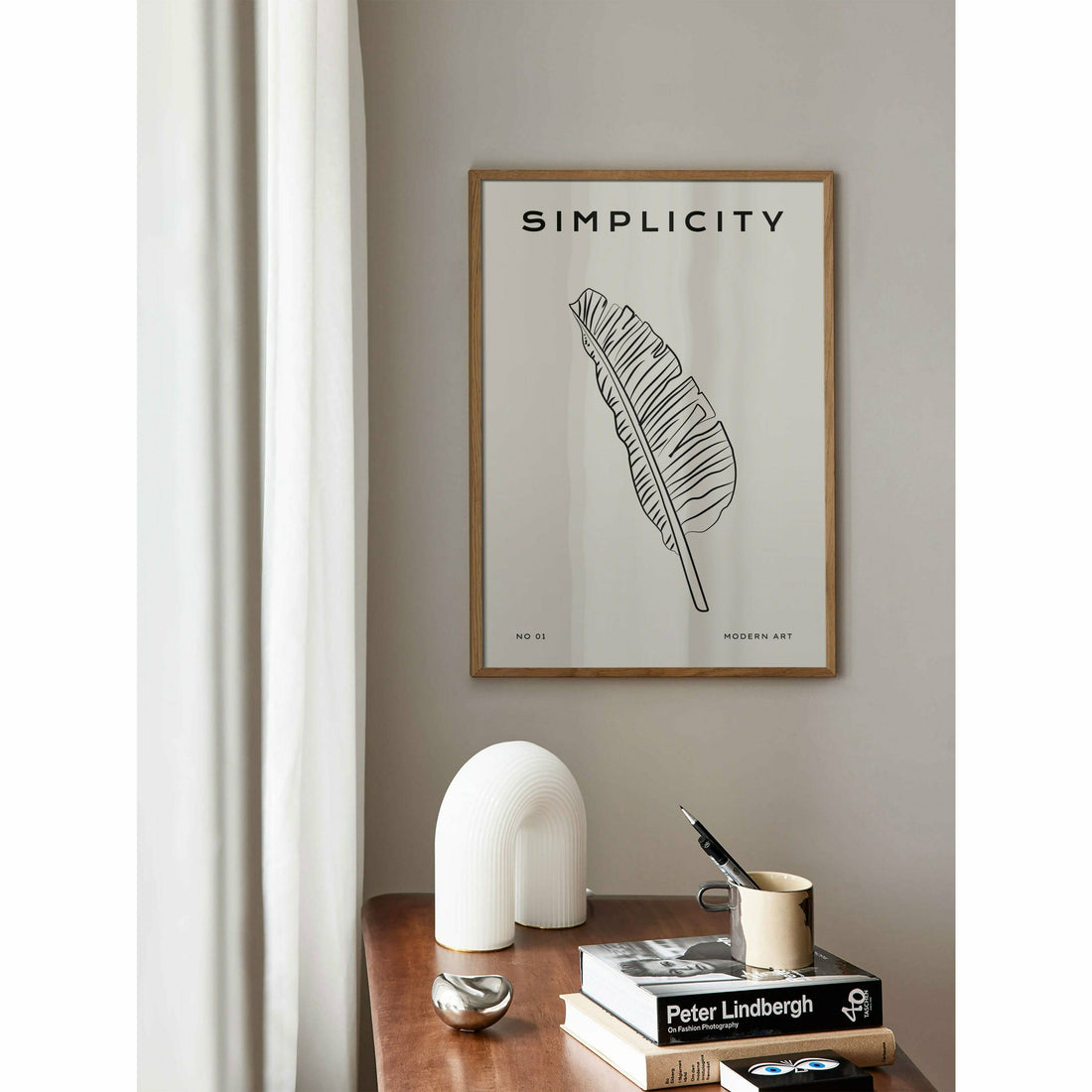 A Simple Leaf Poster