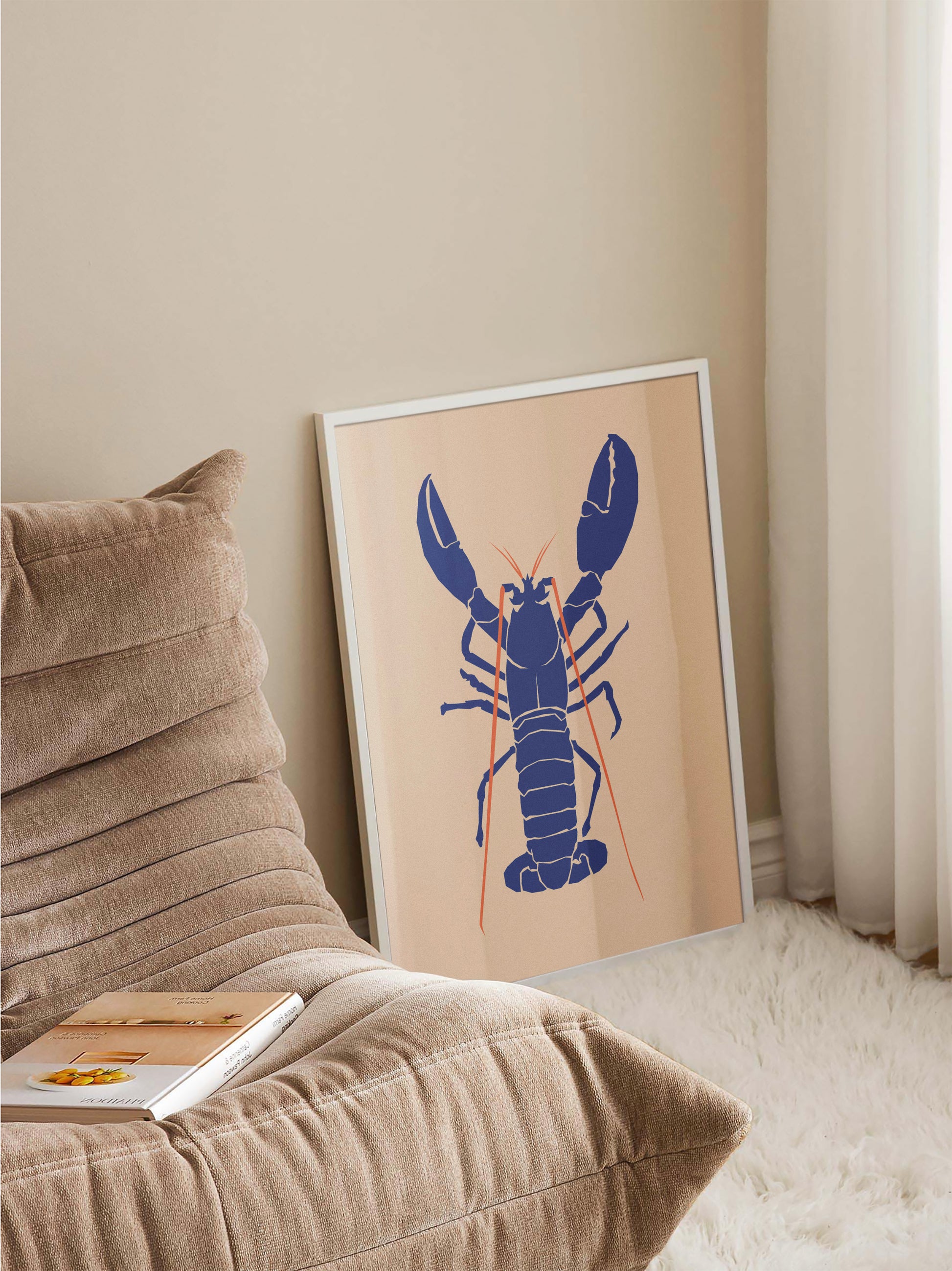  Blue Lobster Poster