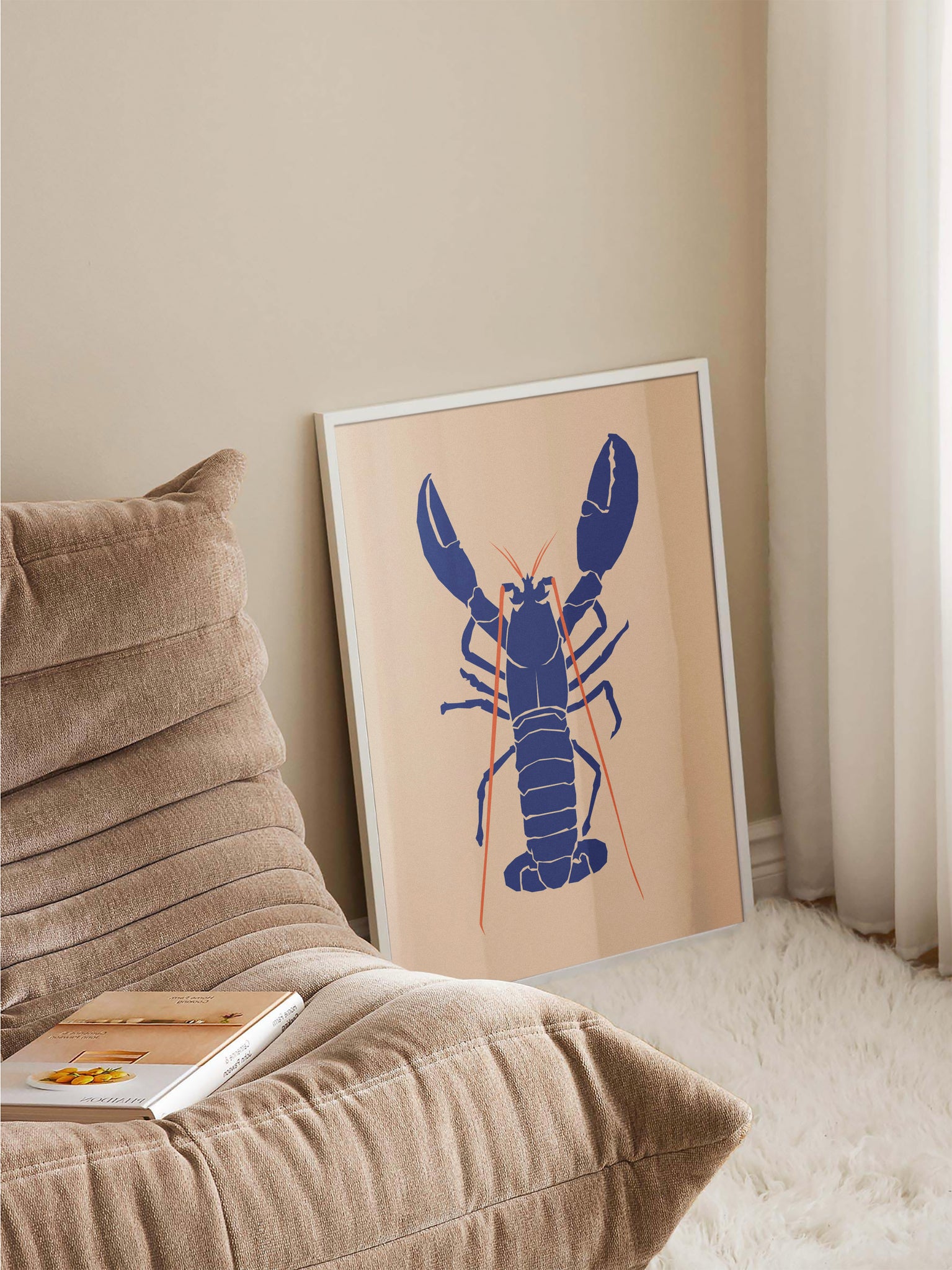  Blue Lobster Poster