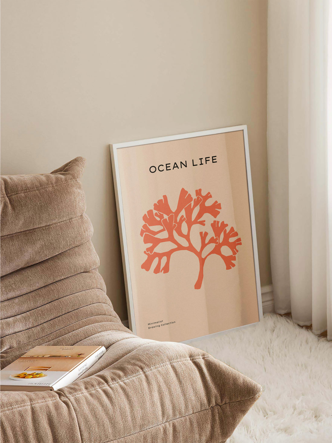 Orange & Peach Coral