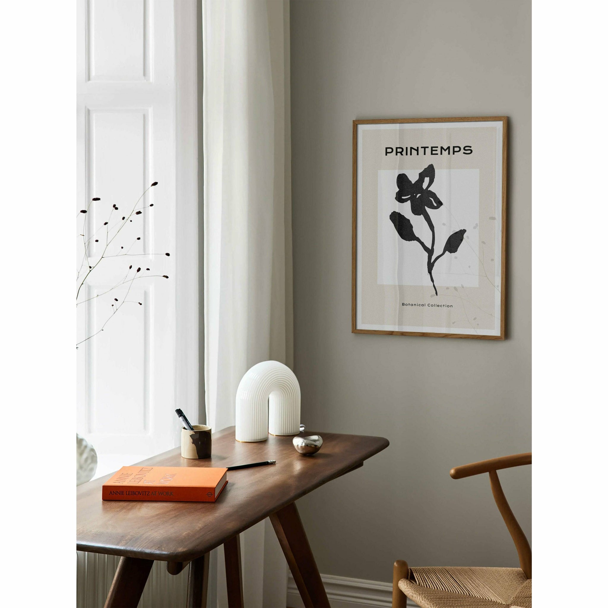 Shadow Flower Poster