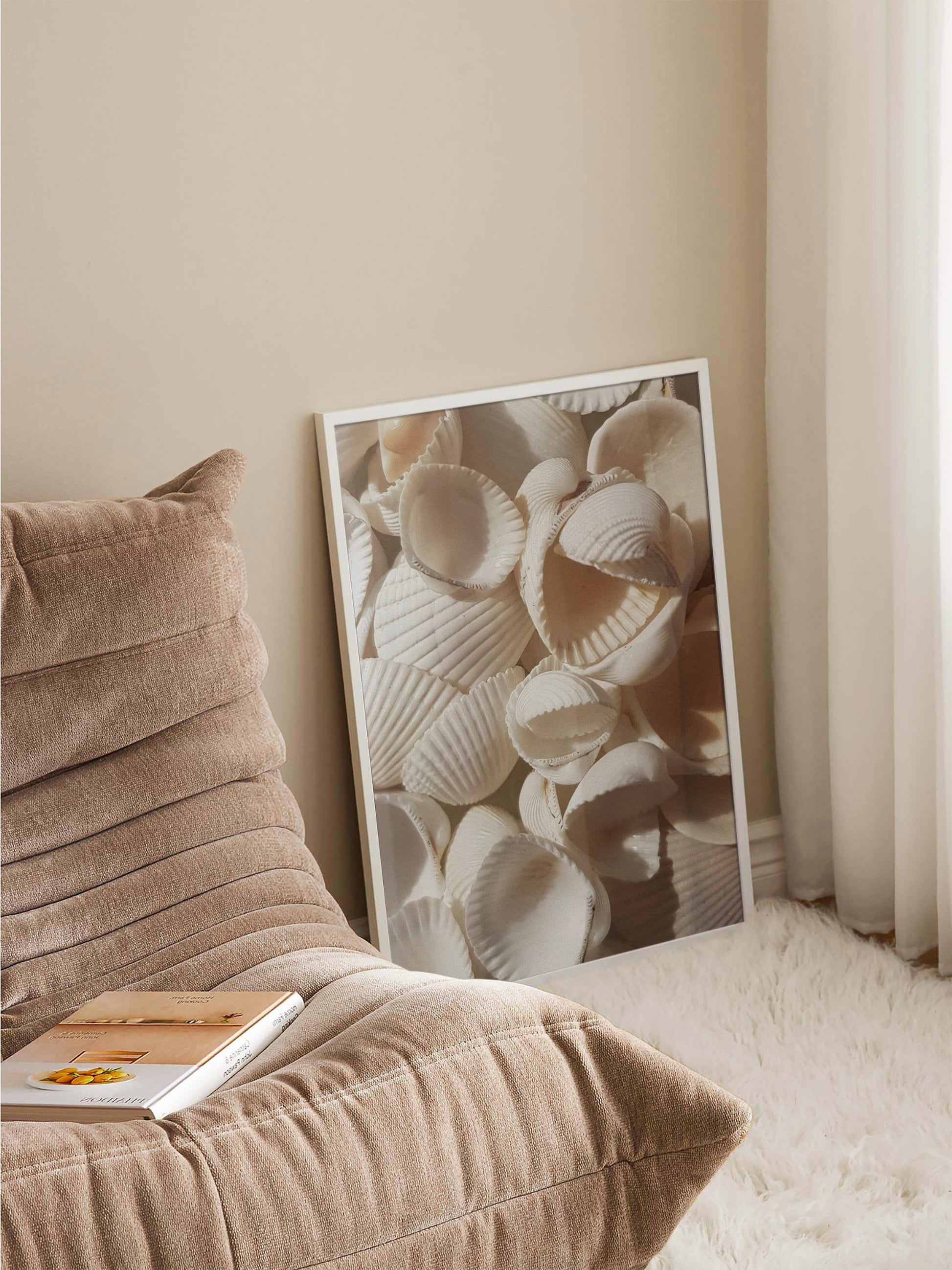 Seashells on Seashells poster
