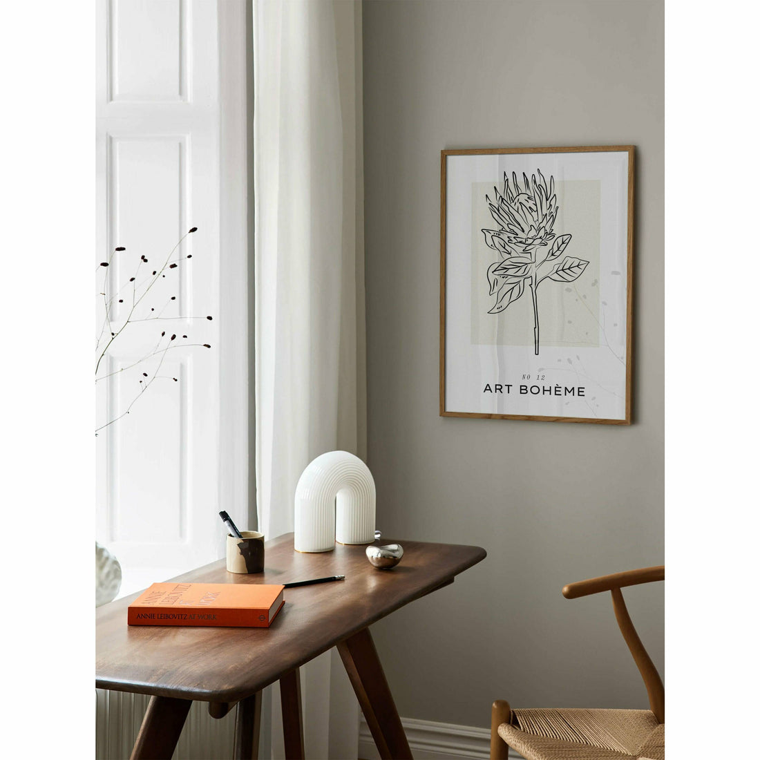 Protea Tropical Poster