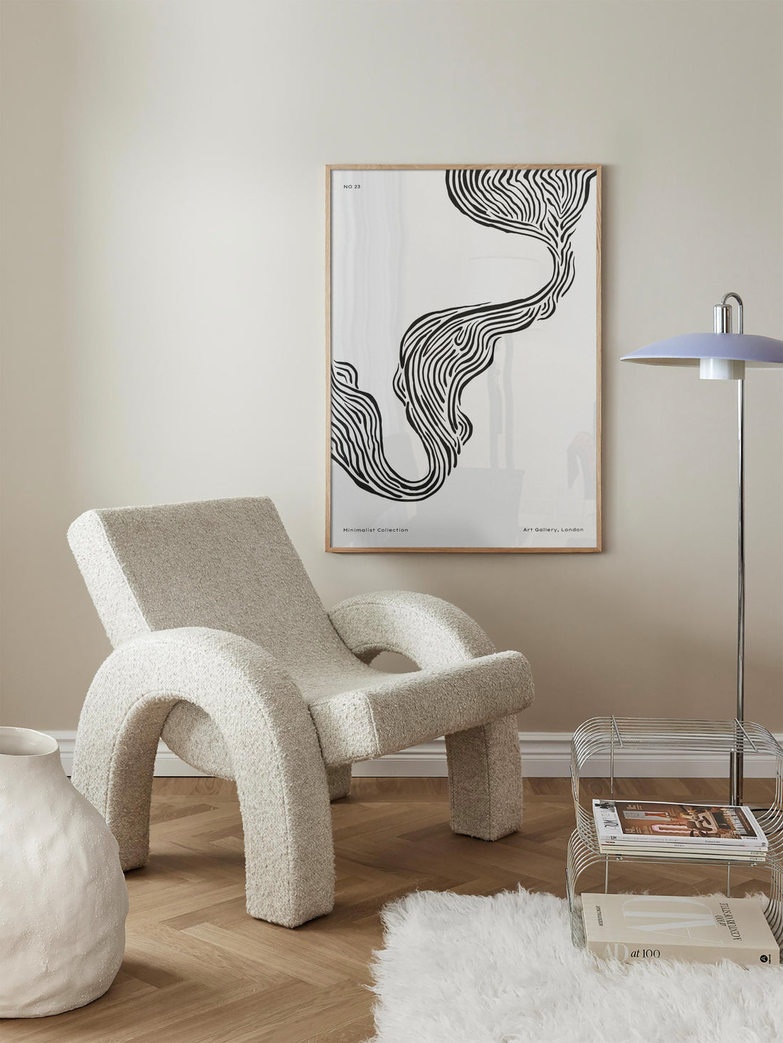 Wave Line Curl