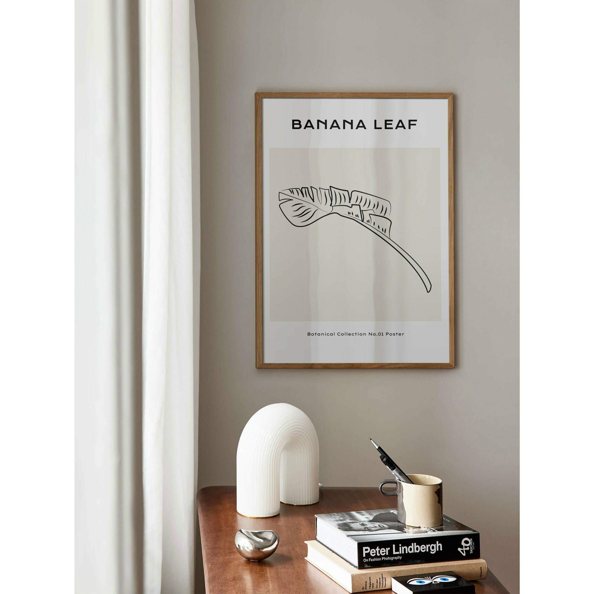 Banana Leaf Poster Wall Art