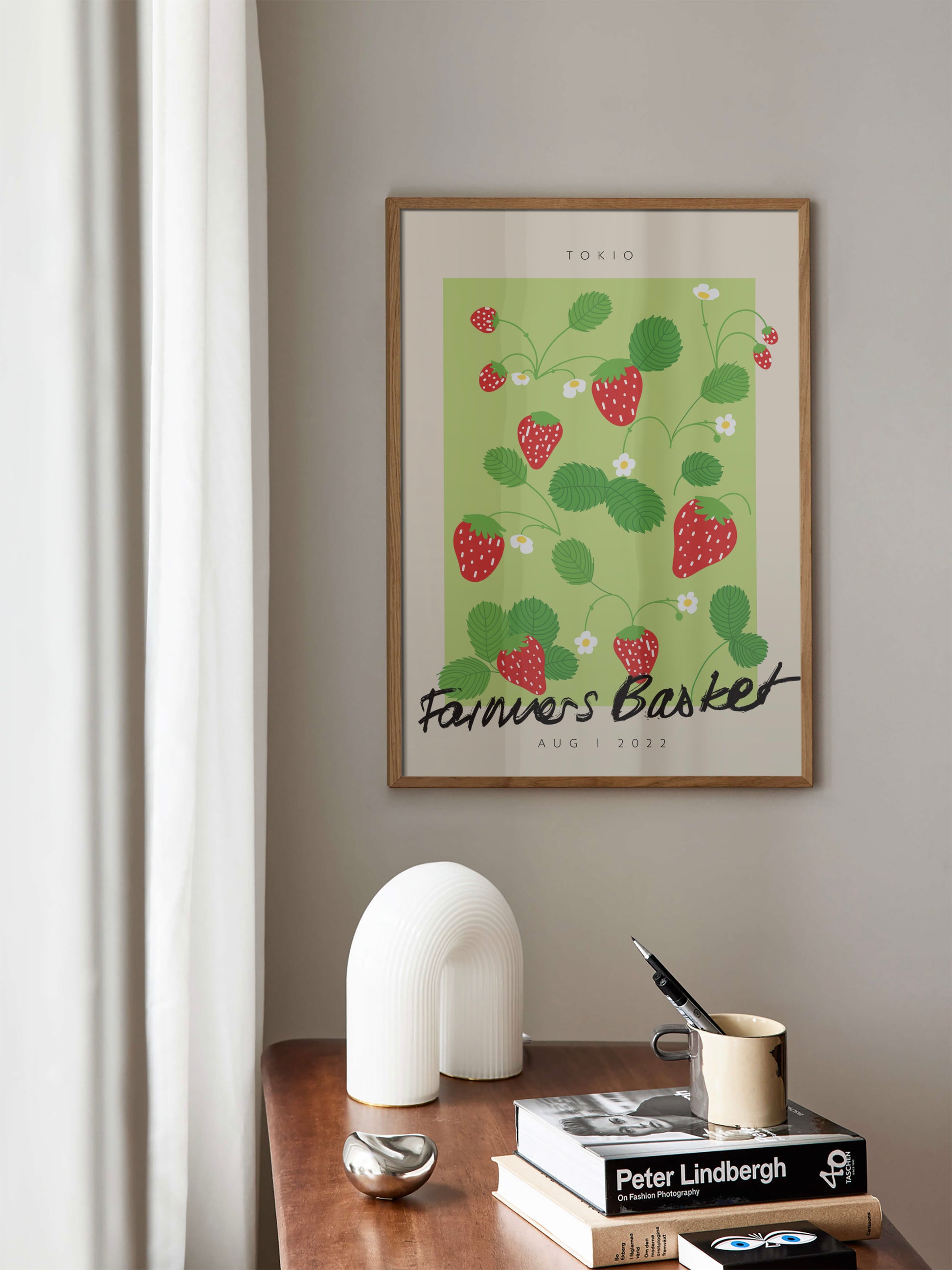 Tokio Strawberry Poster