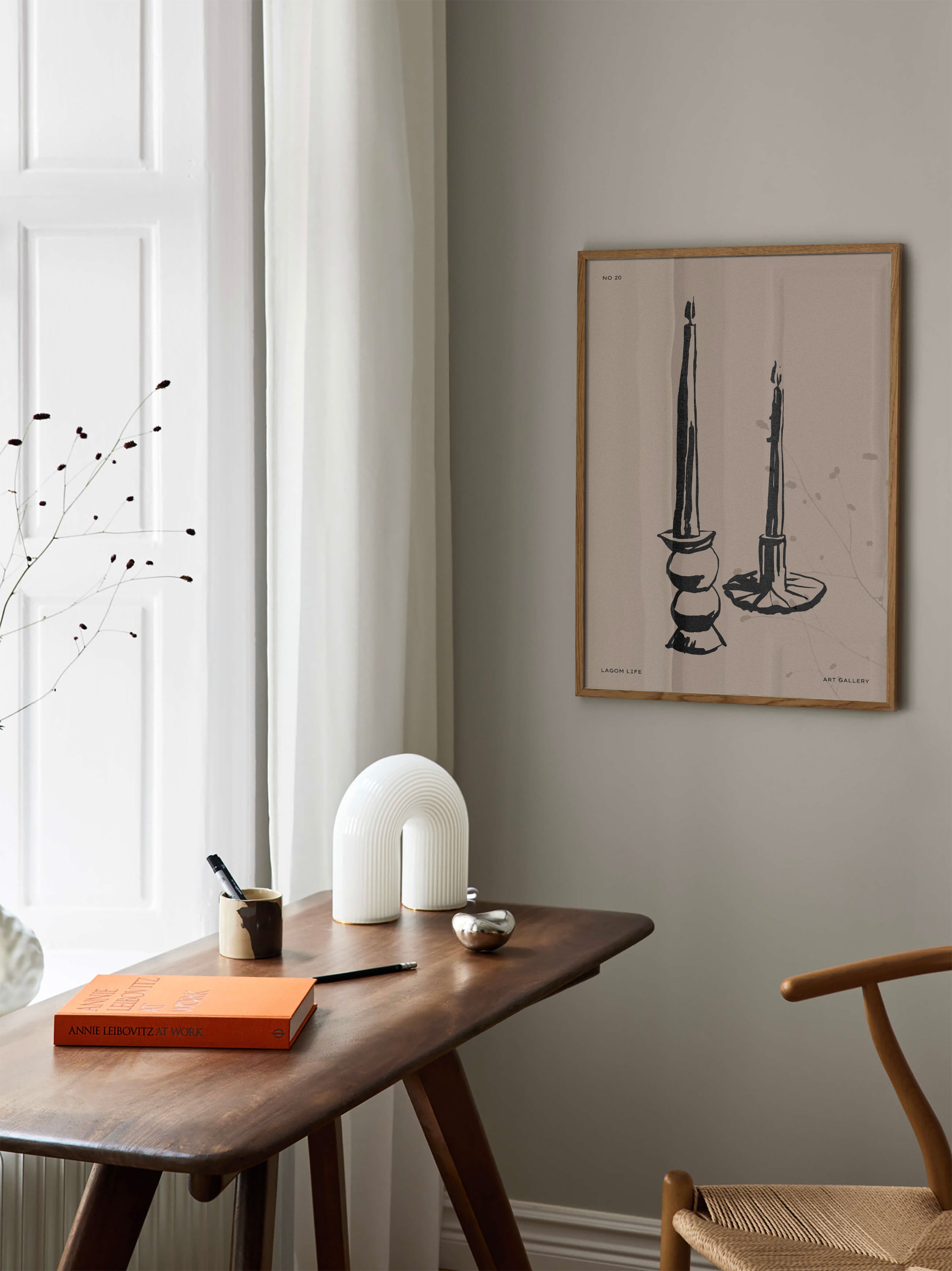 Candlesticks Poster