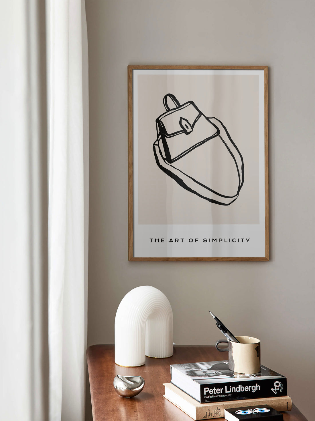Simplicity Purse Sketch Poster 