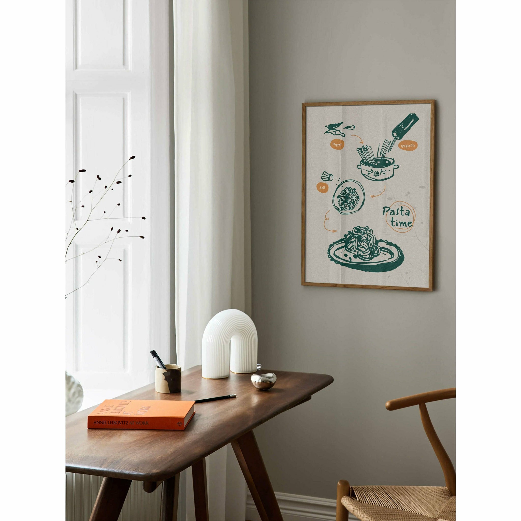 Pasta Time Neutral Wall Art