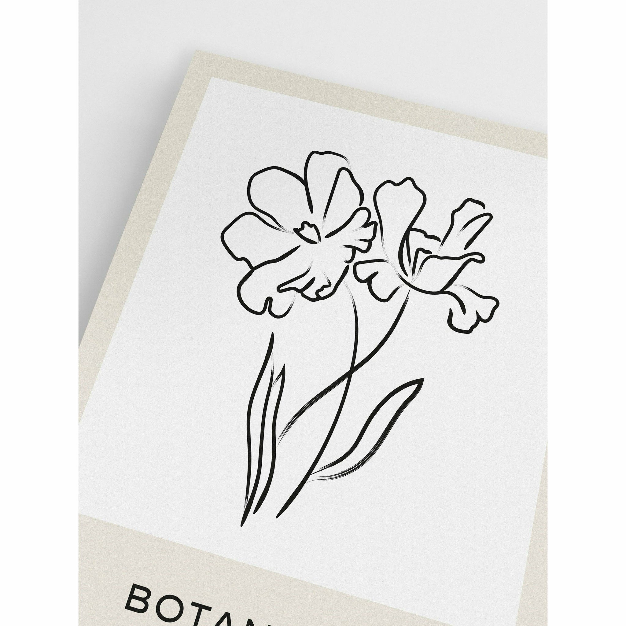 Floral Bedroom Poster