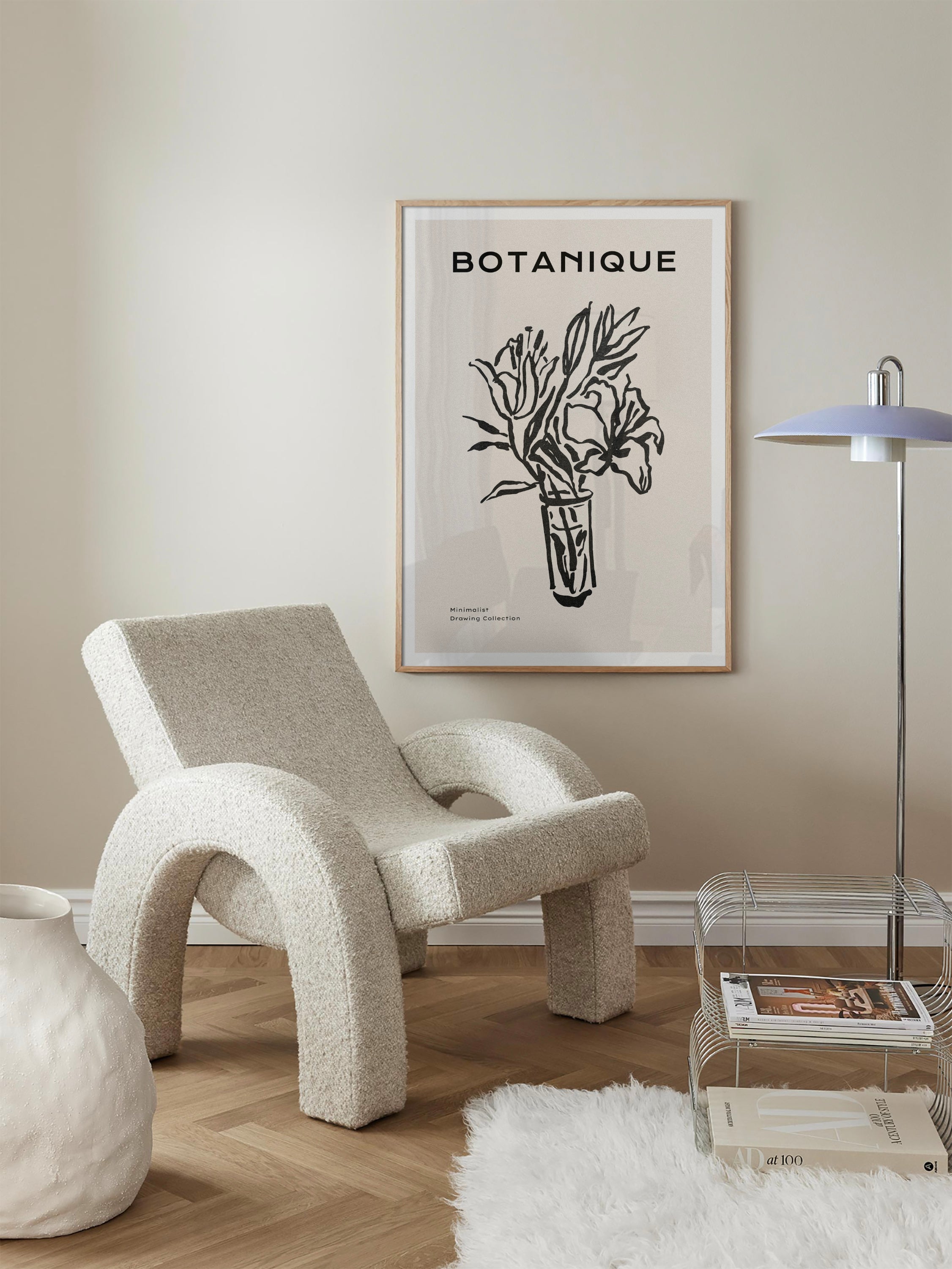 Glass of Flowers Poster
