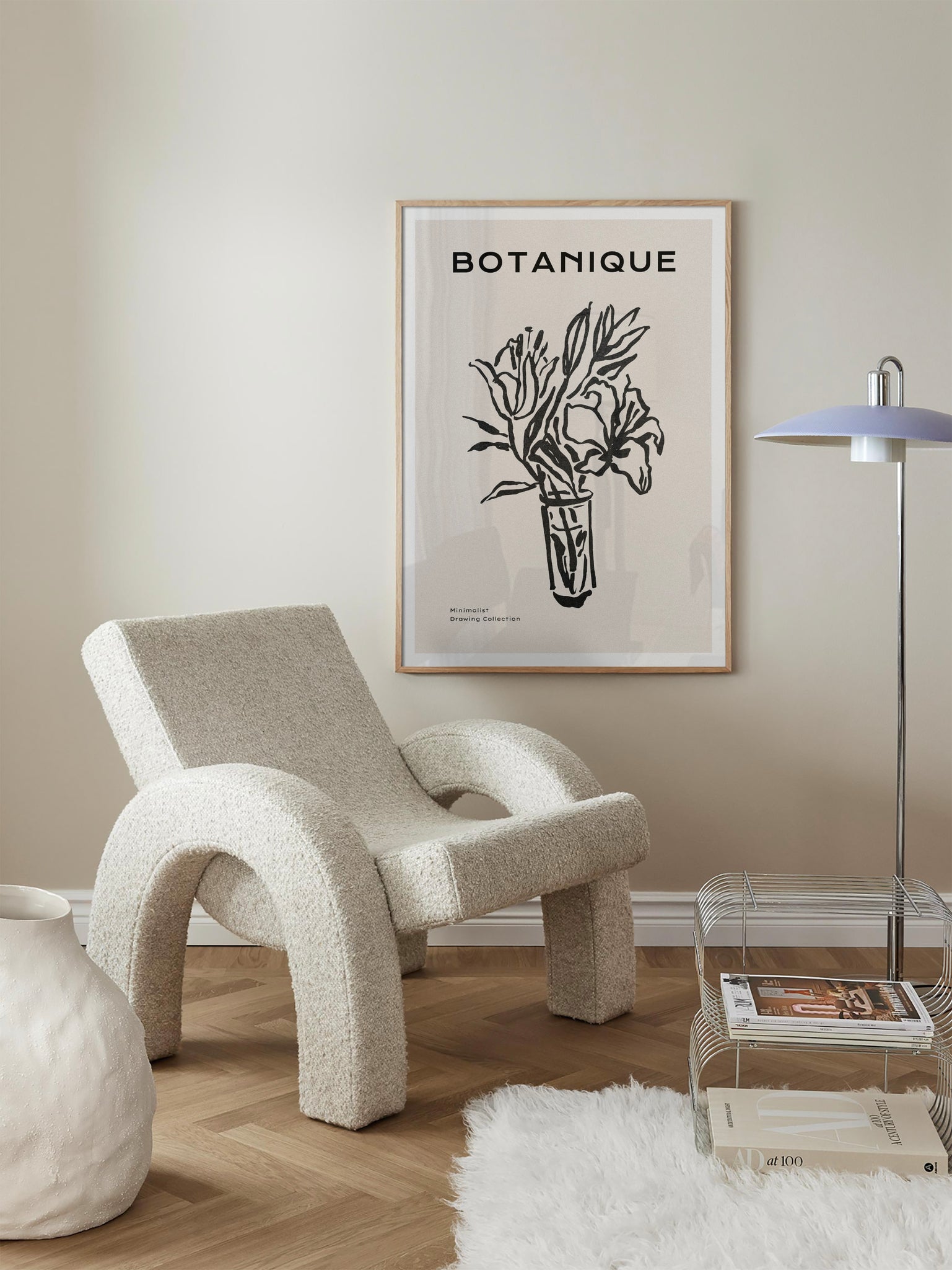 Glass of Flowers Poster