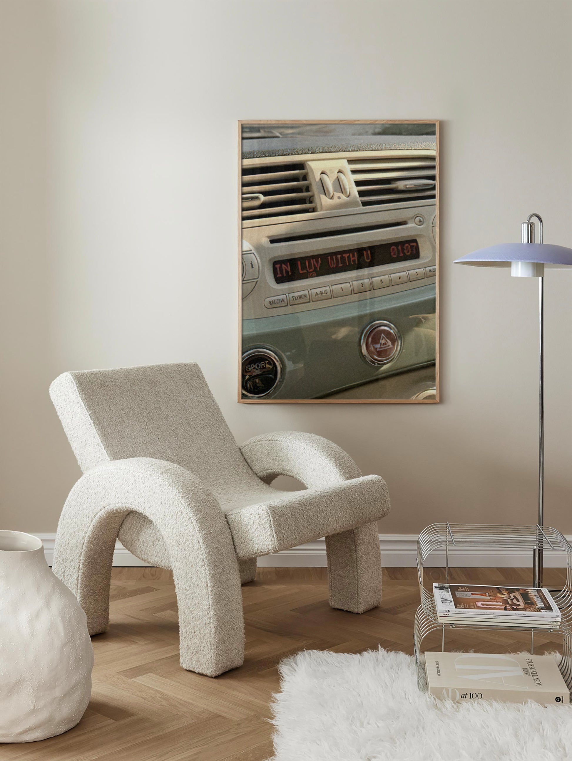 Green Car Stereo poster