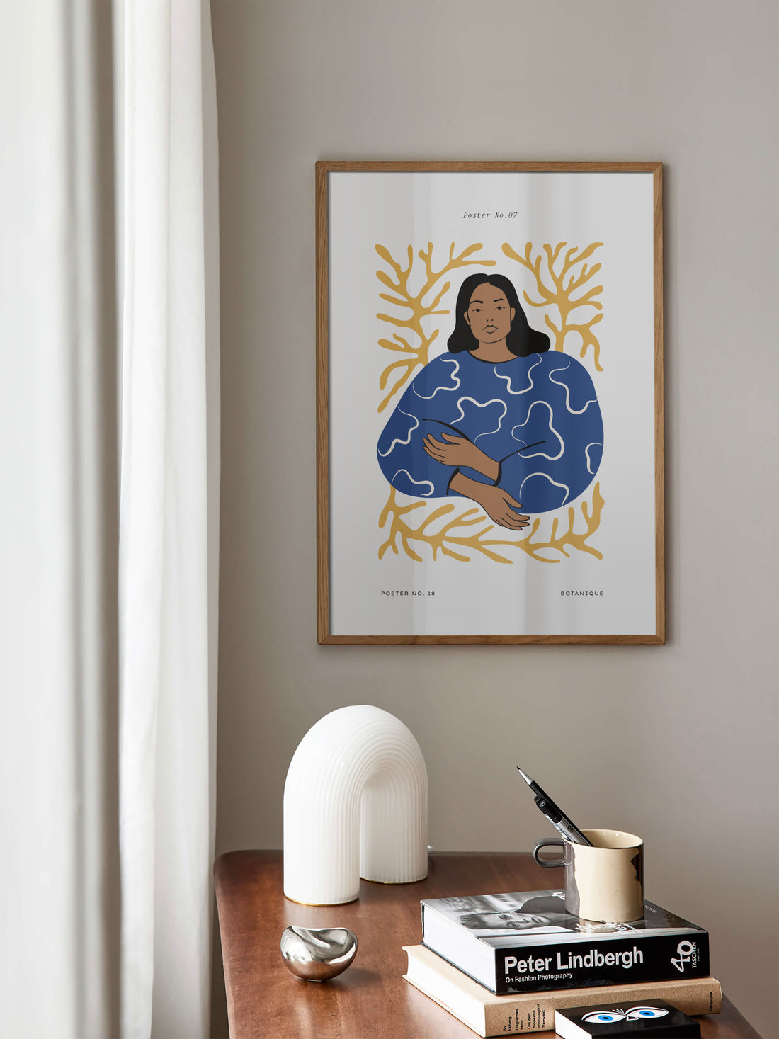 Reef Print of Woman