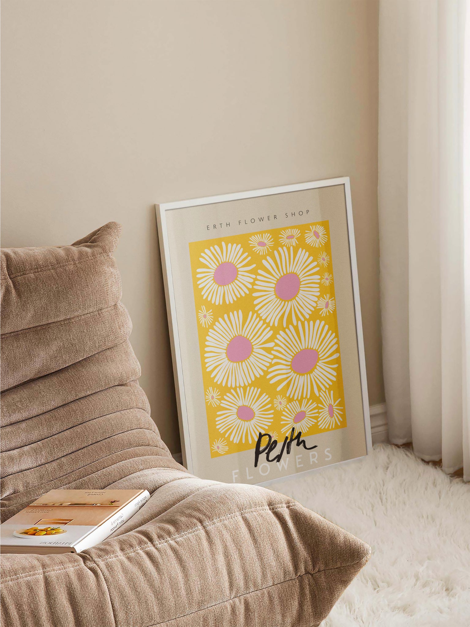 Perth Flowers Poster