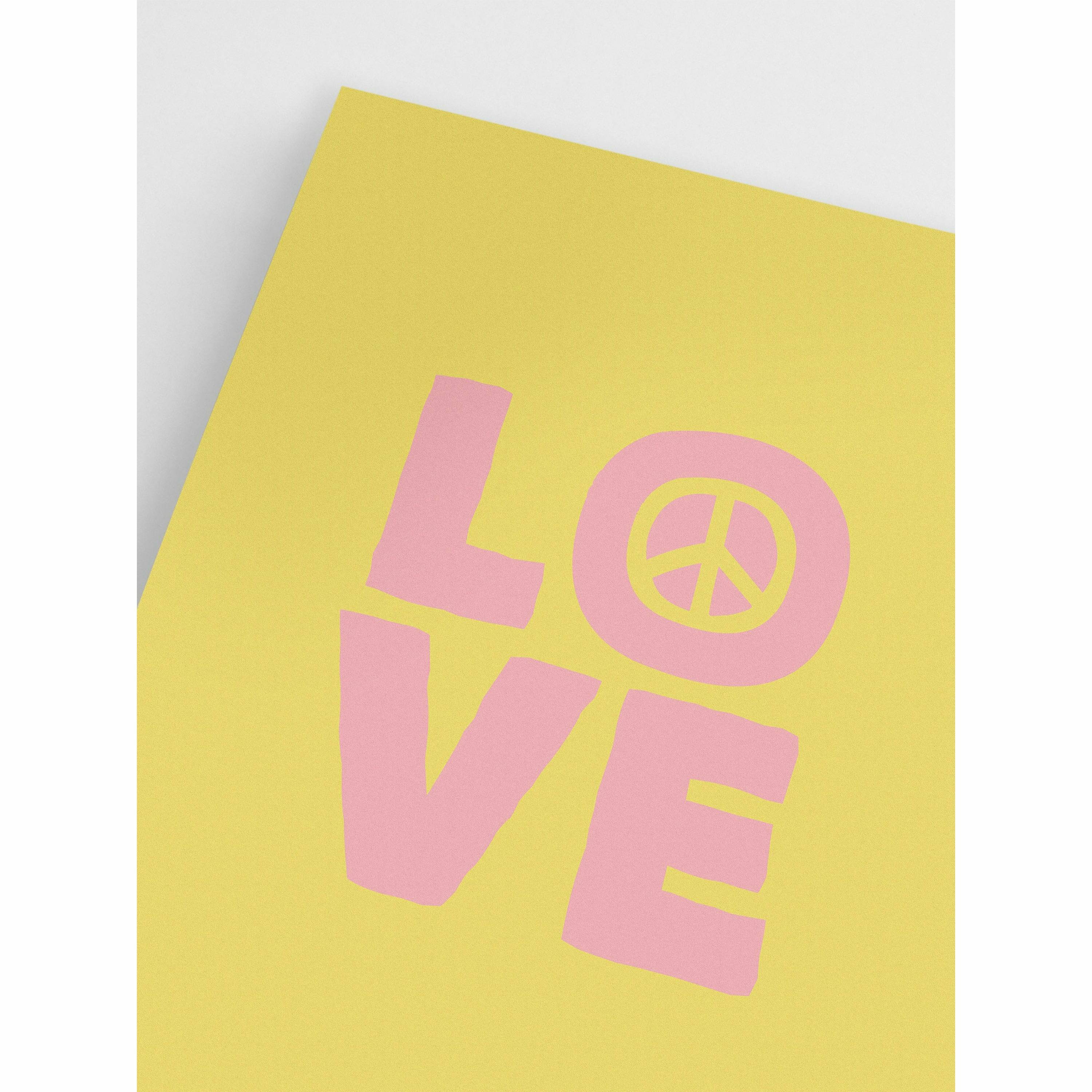 Love Hippie Wall Art