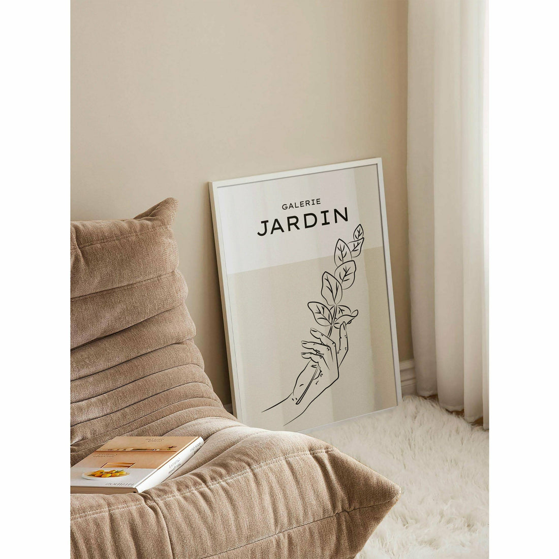Stem Line Art Bedroom Print