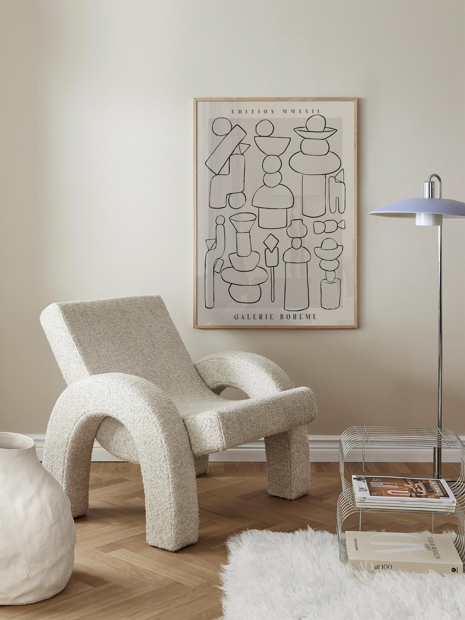 Stacked Shapes poster