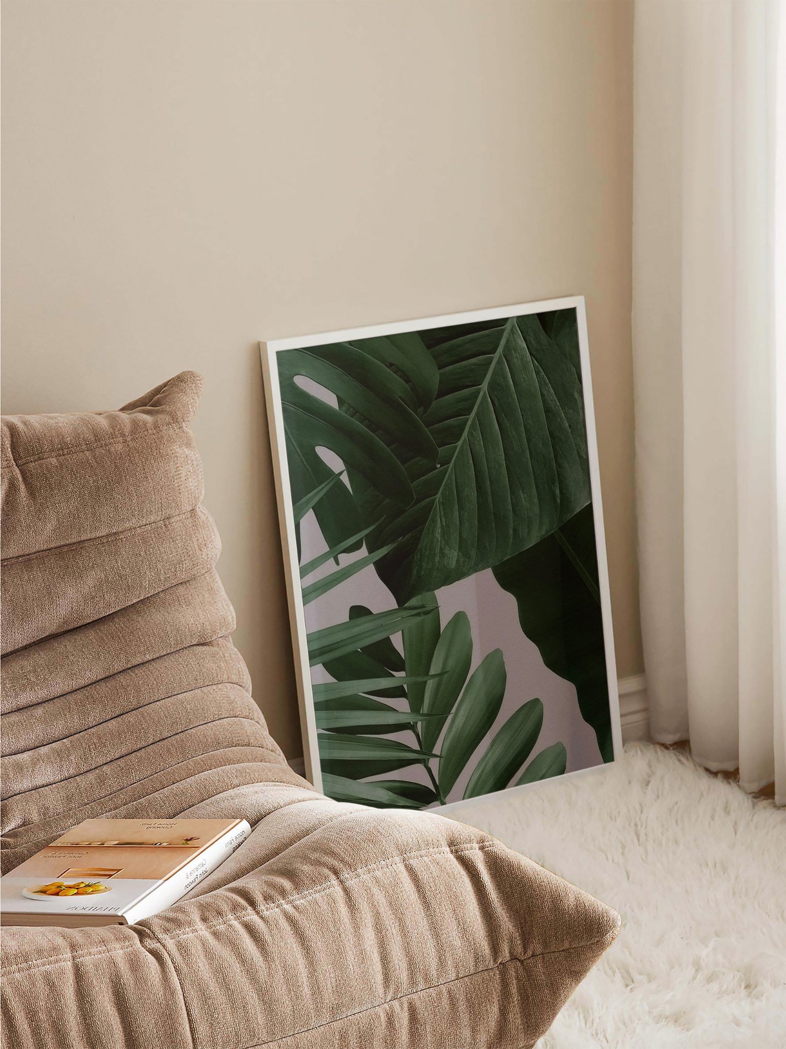 Tropical Plants Photograph poster