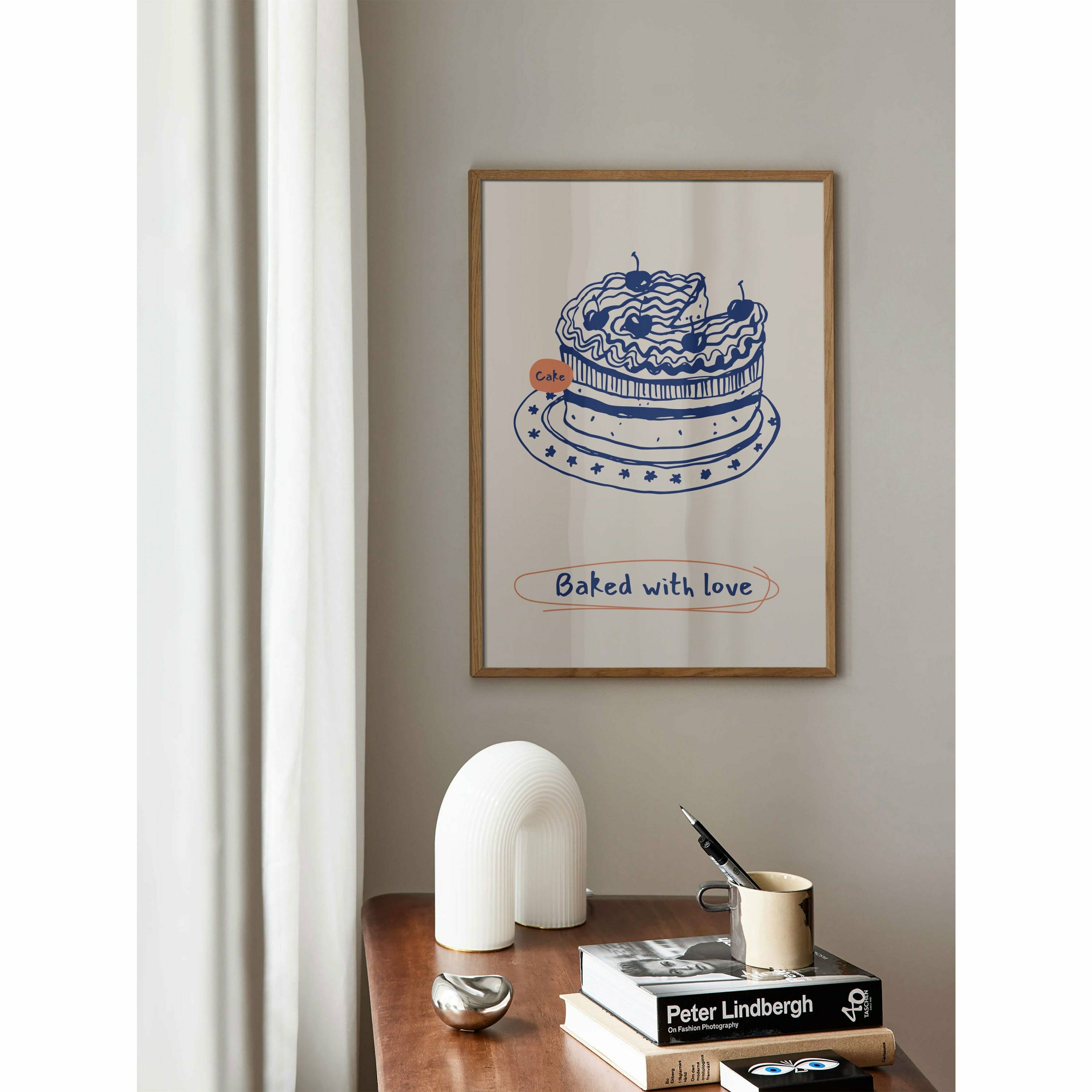 Baked with love Poster