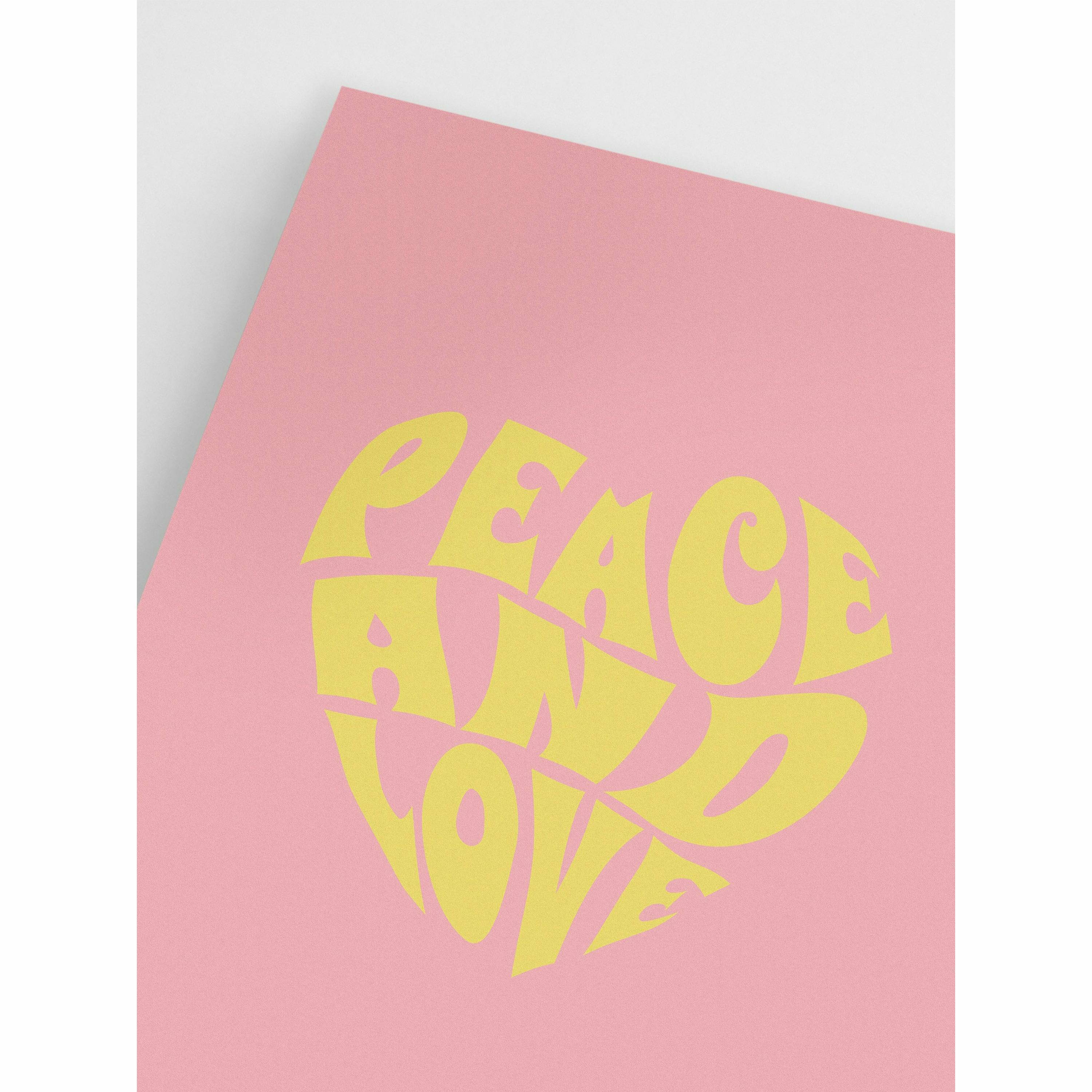 Peace and Love Poster