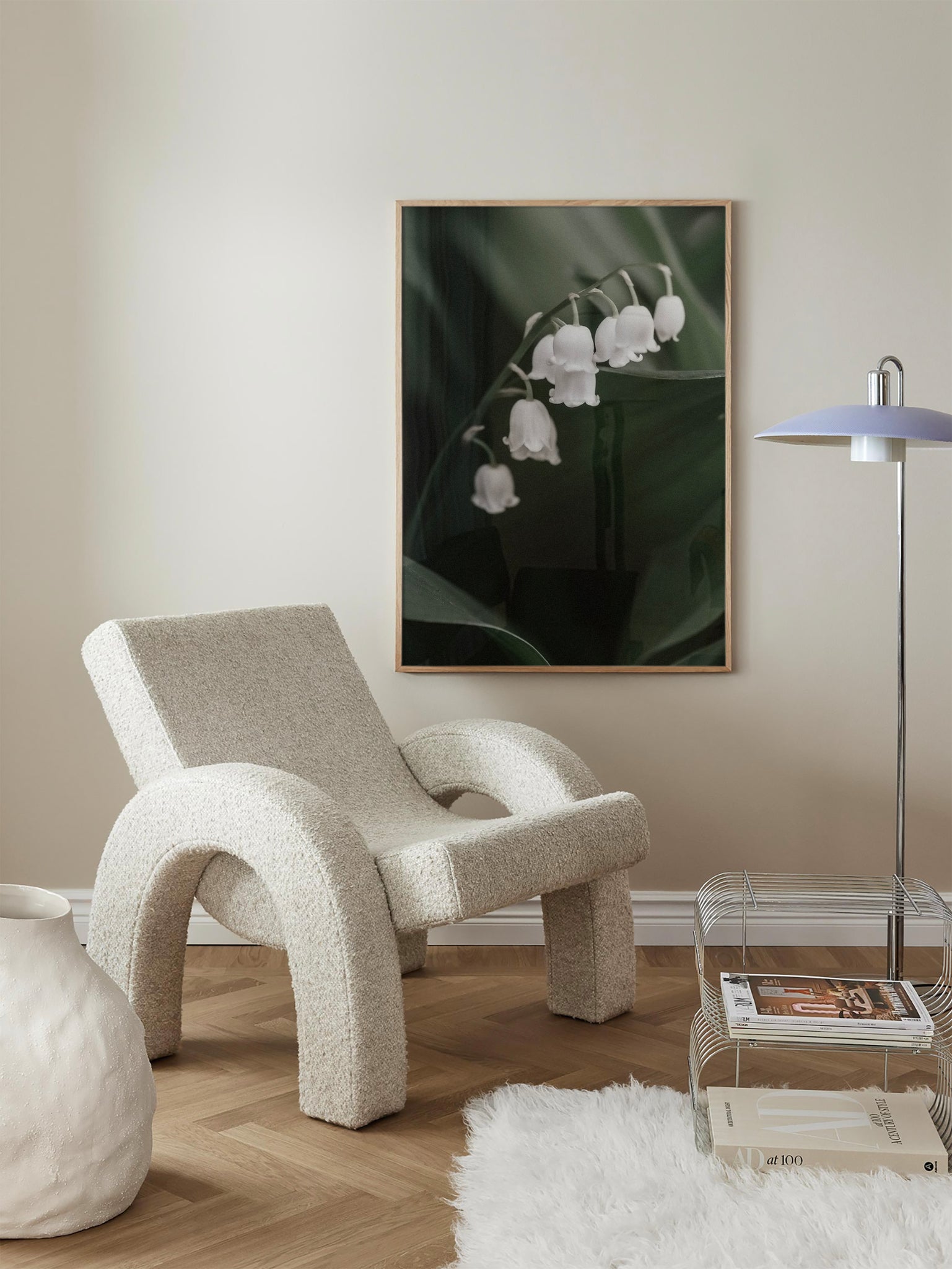 White Lily of the Valley  poster