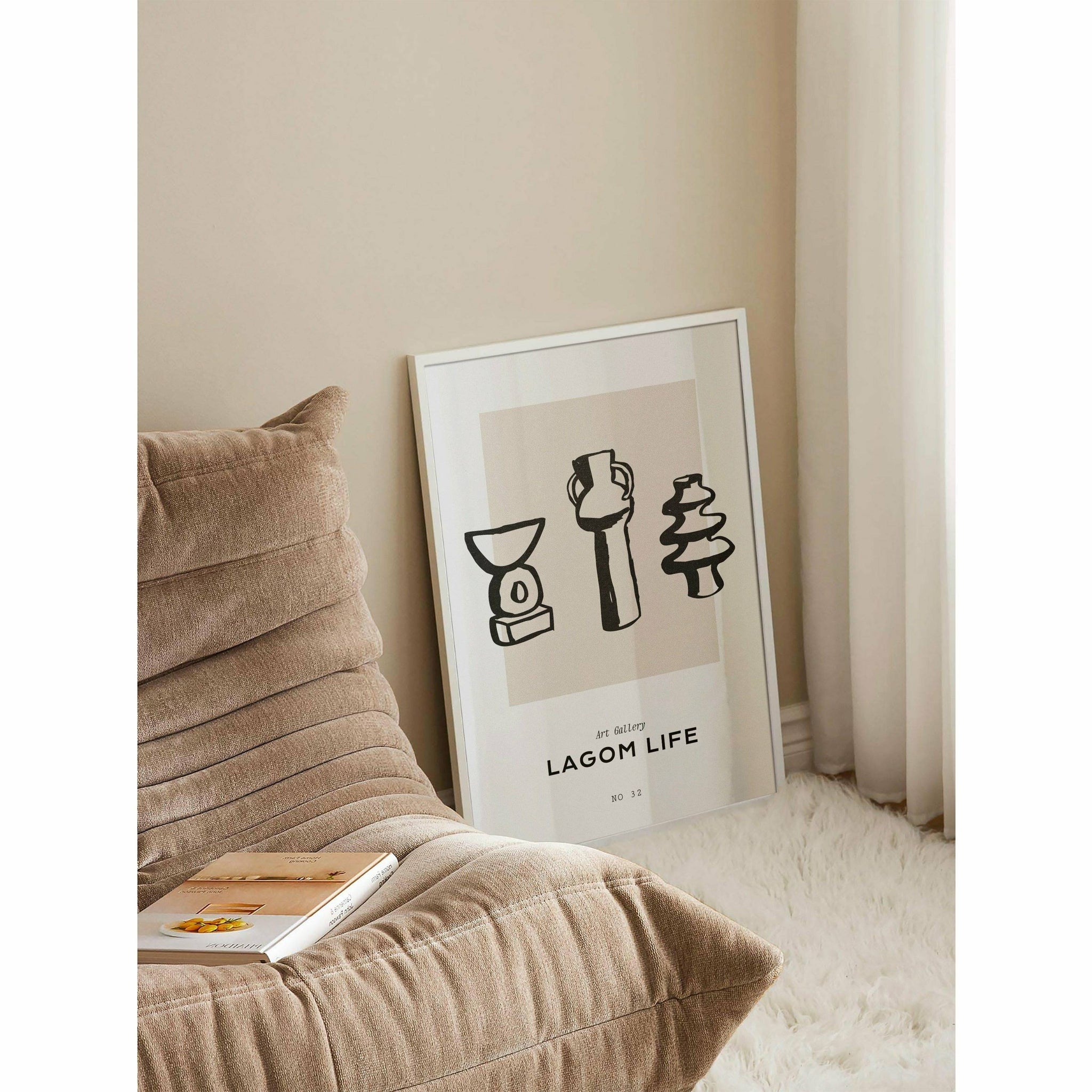 Lagom Life Figurines Poster