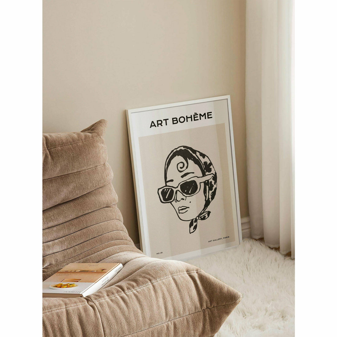 Parisian Woman Wall Art Poster
