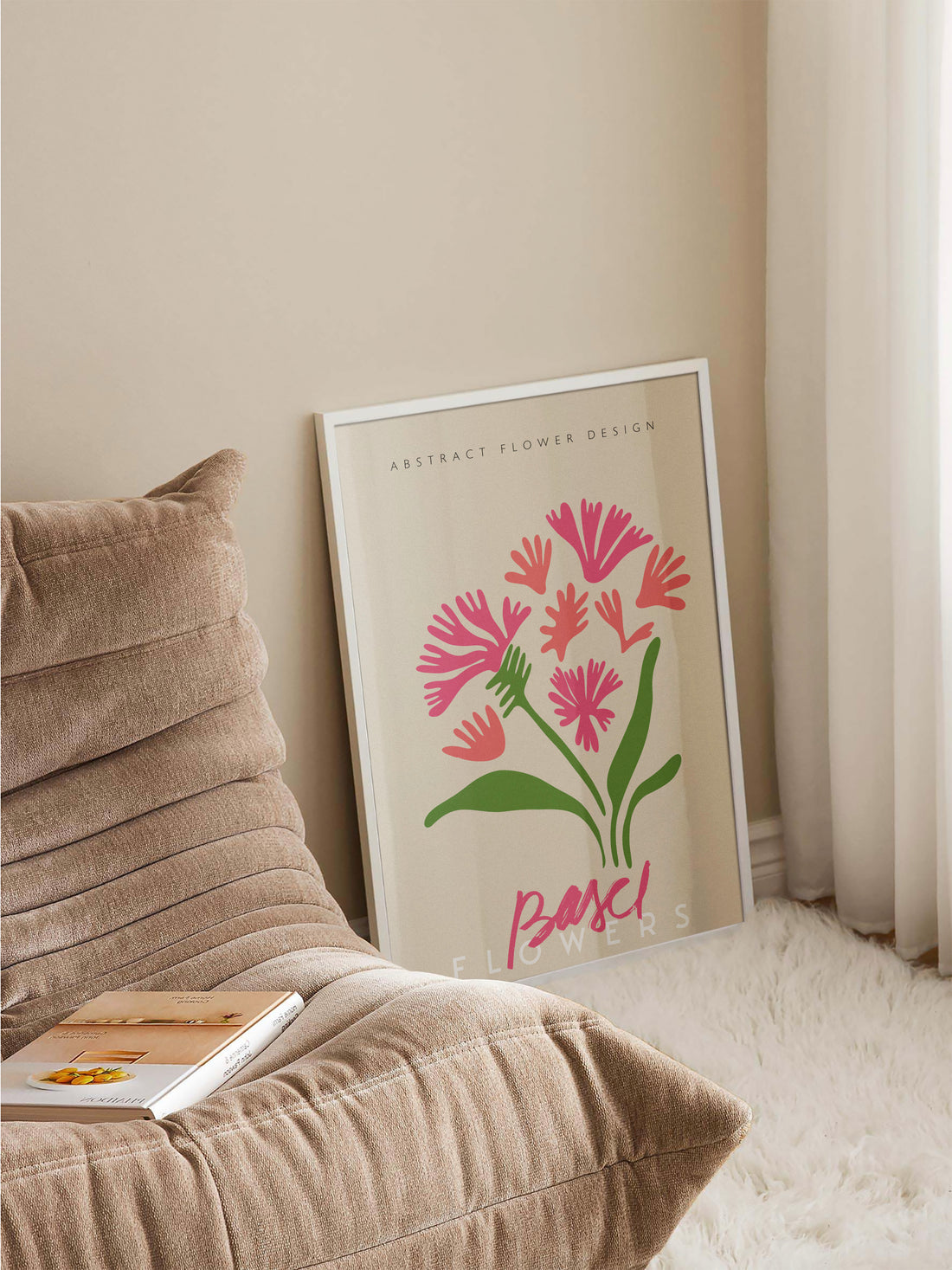 Basel Flowers Poster