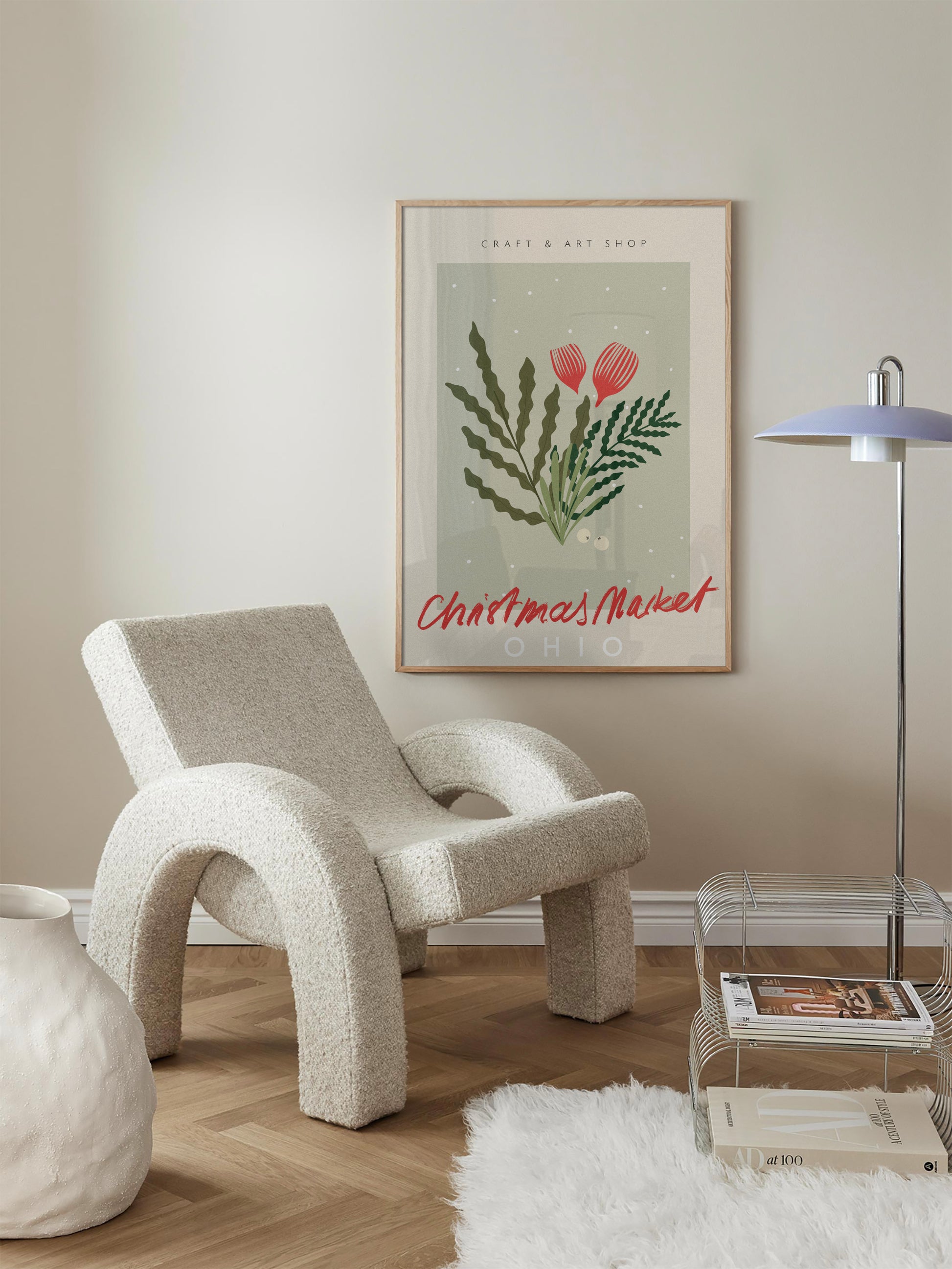 Christmas Market Ohio Poster