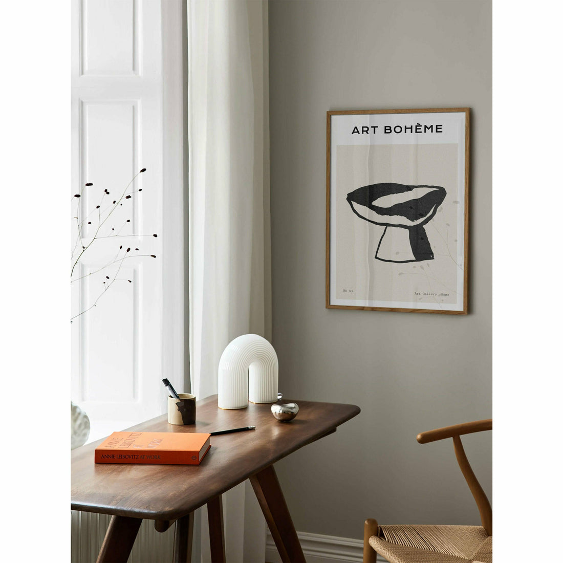 Art Boheme Stool Poster