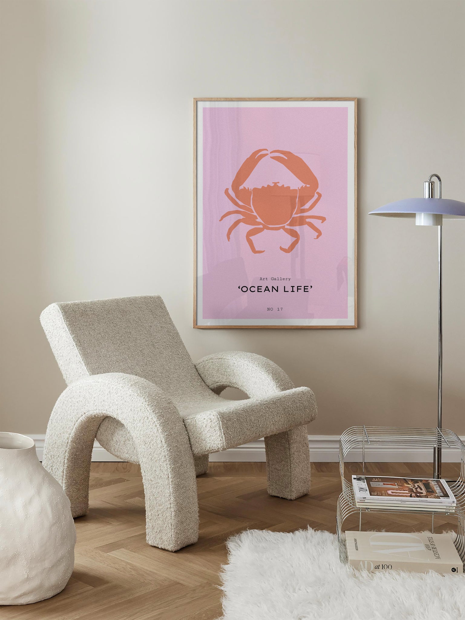 Ocean Life: Crab Poster