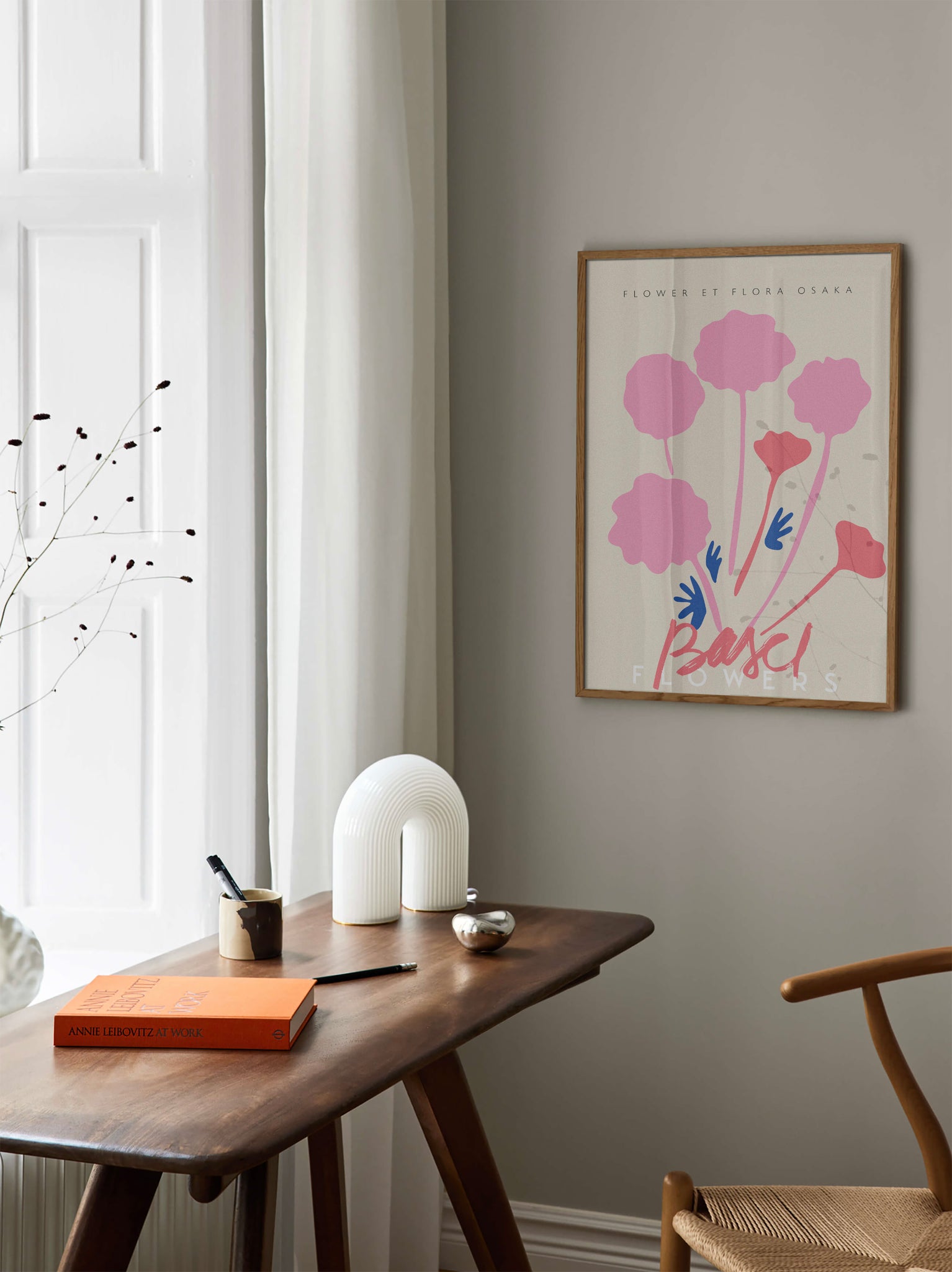 Basel Flowers Poster