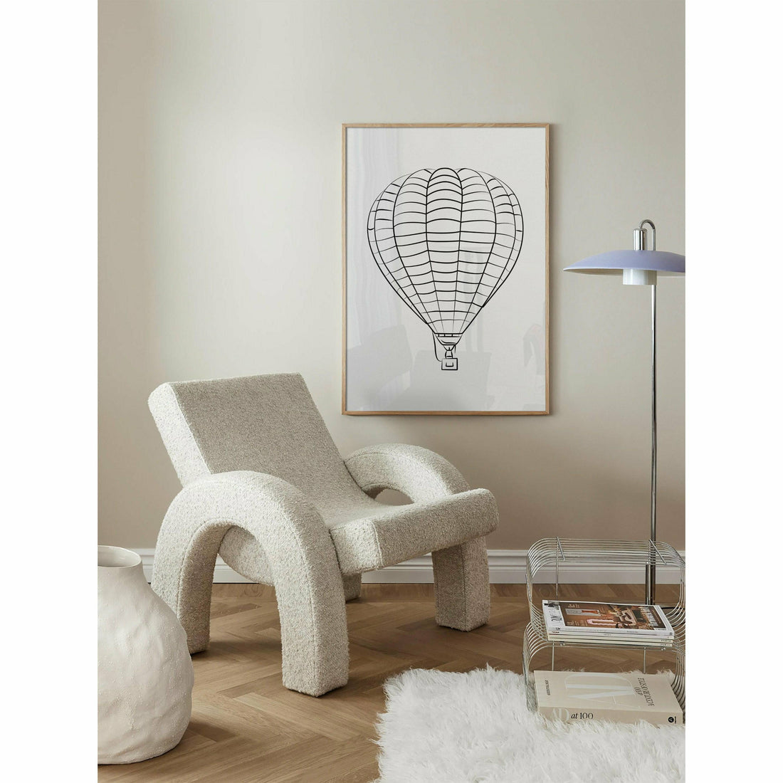 Hot Air Balloon Poster