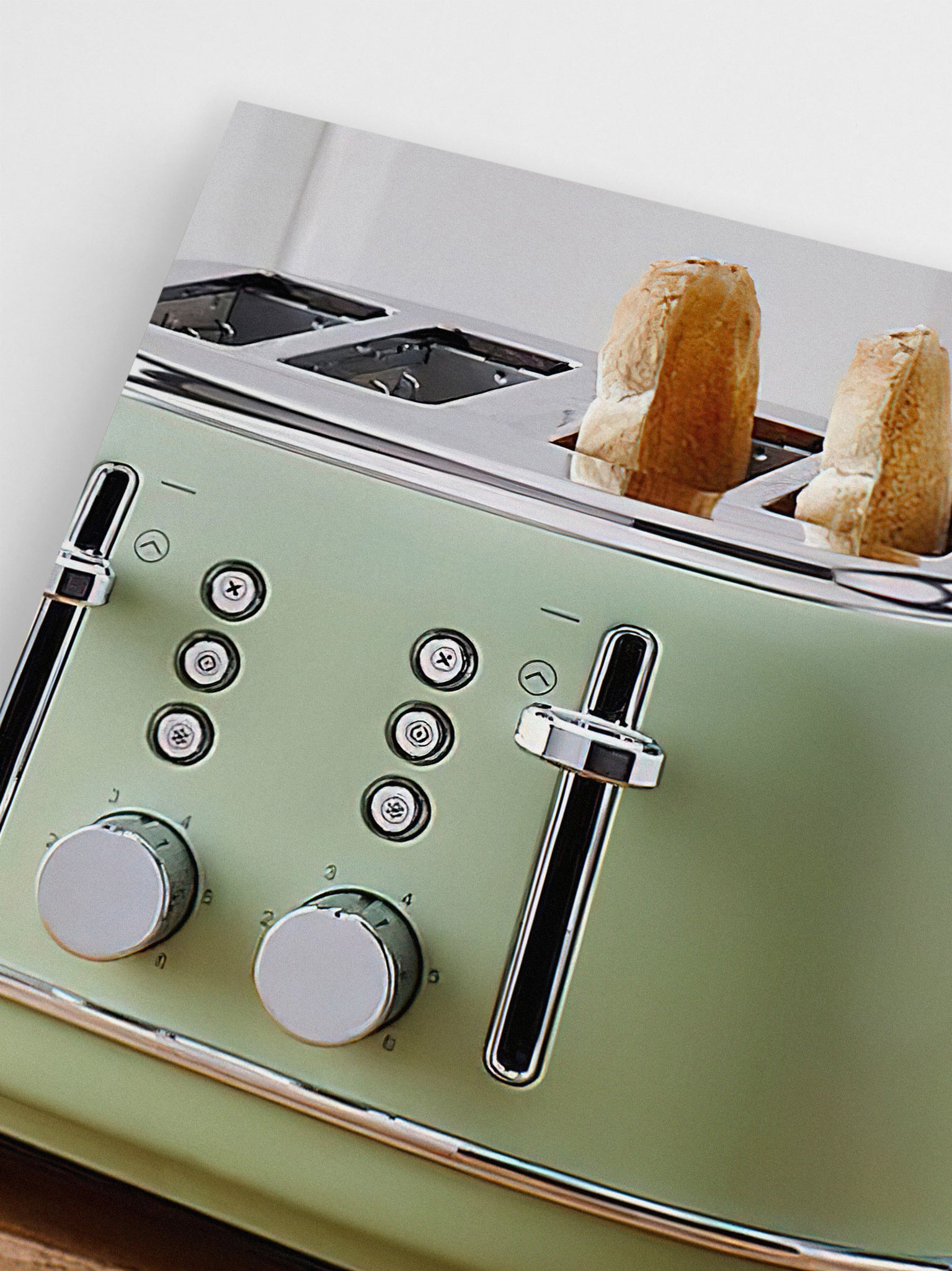 Green Toaster wall art