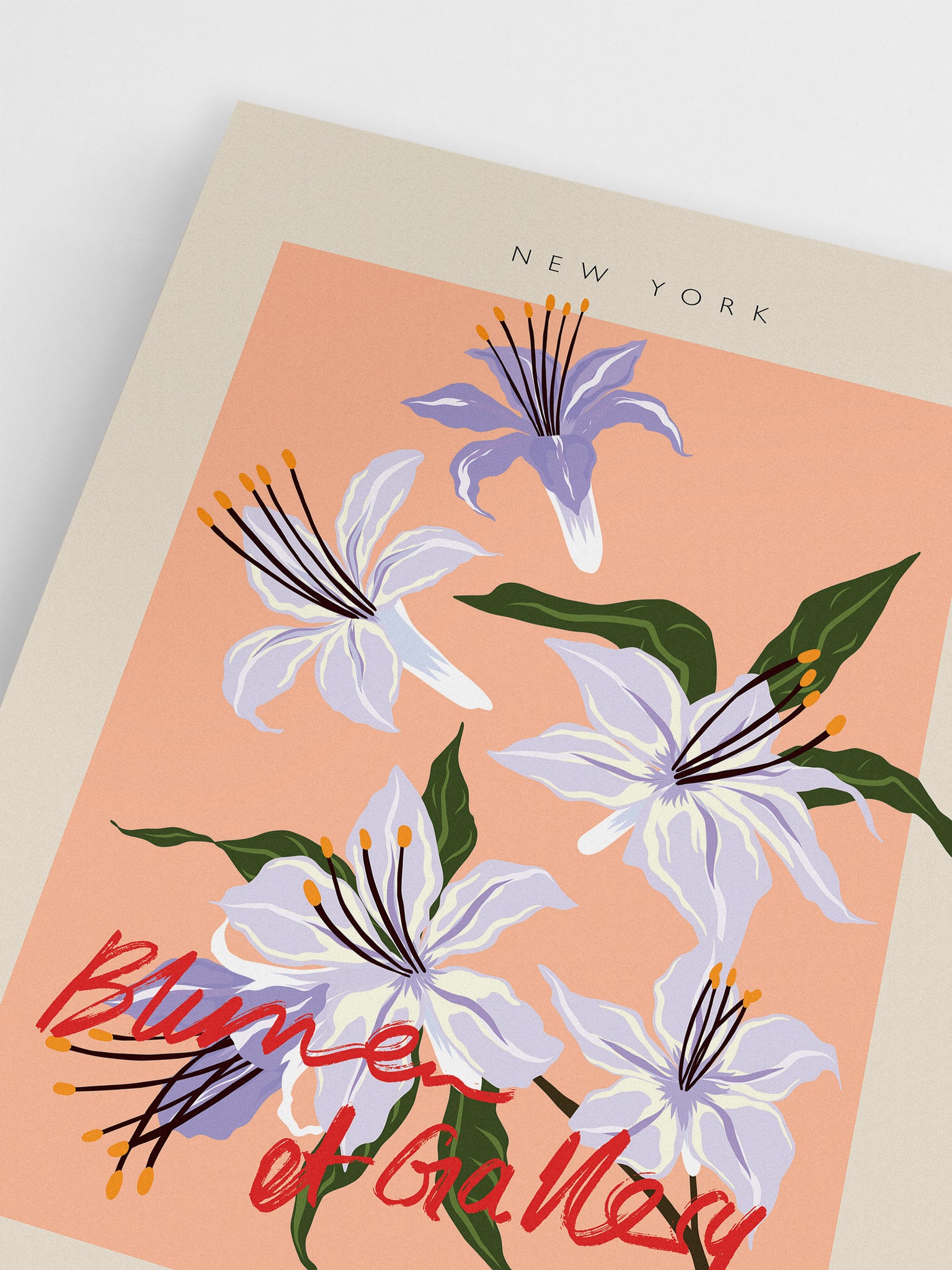 New York Flower Market Wall Art